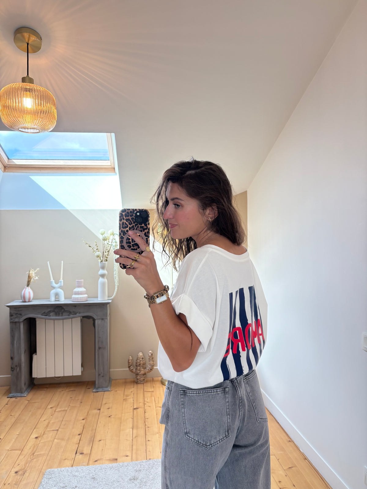 T-shirt Amore - Marine