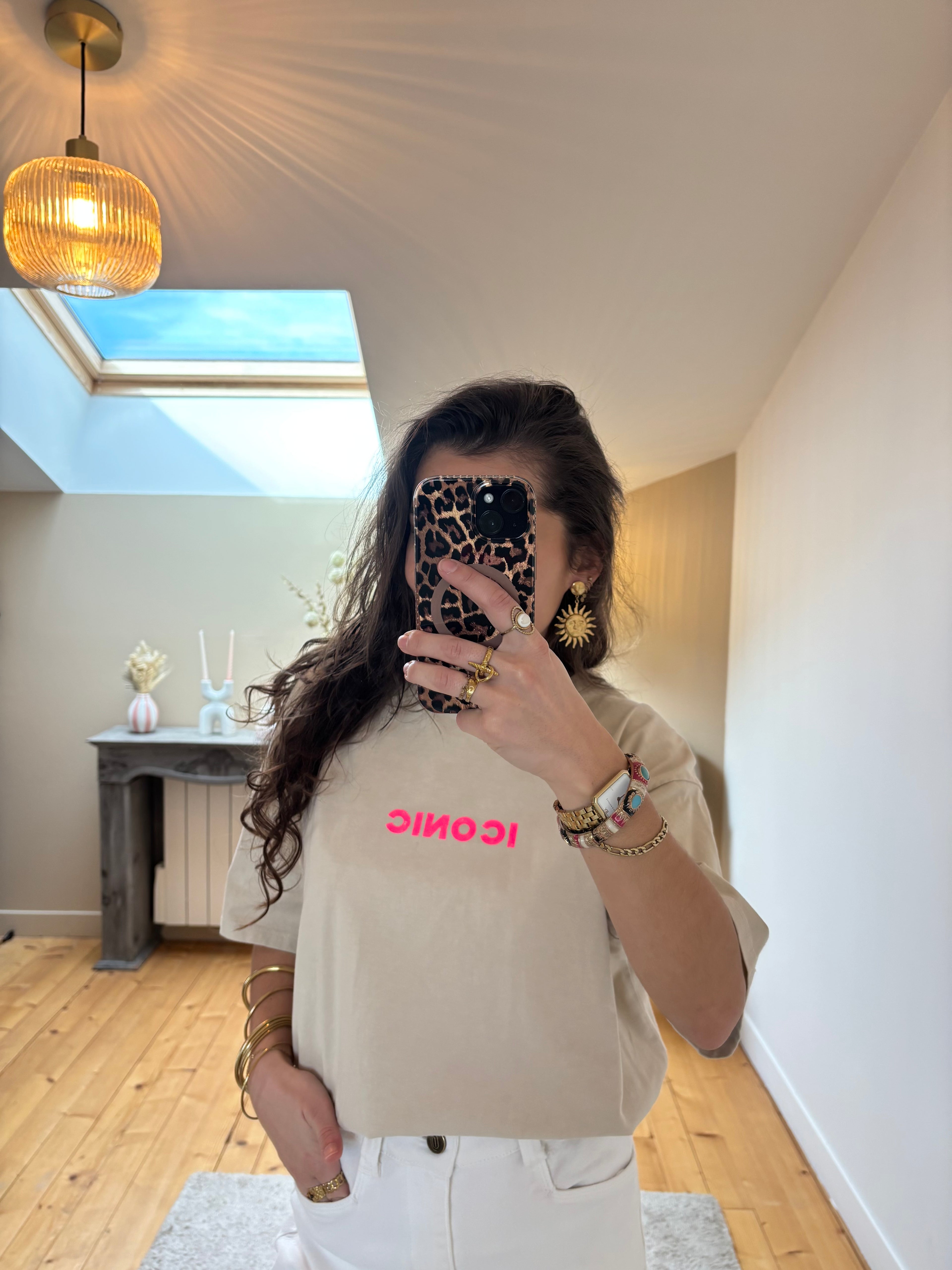 T-shirt Iconic - Beige