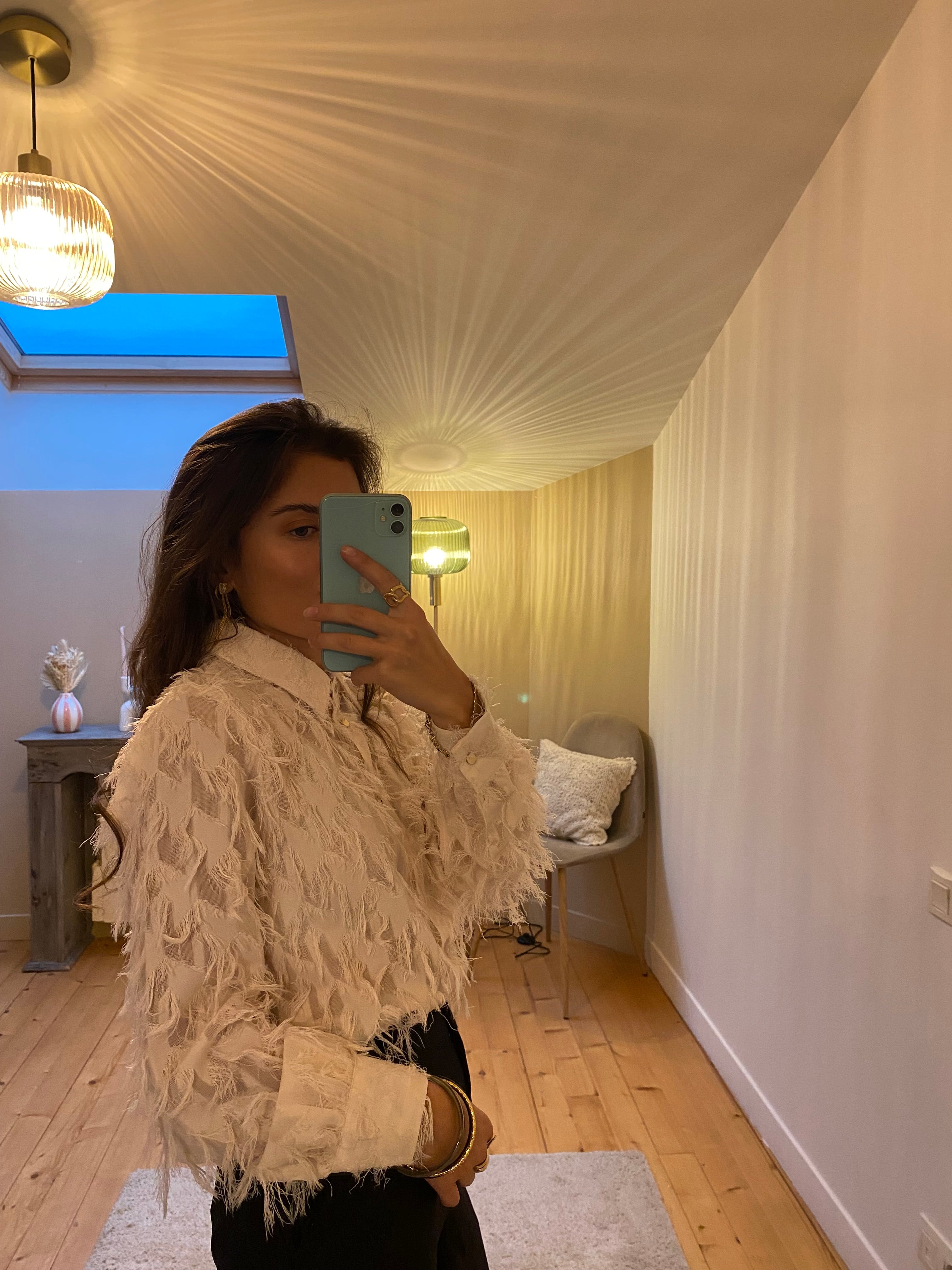 Chemisier Carmen - Blanc