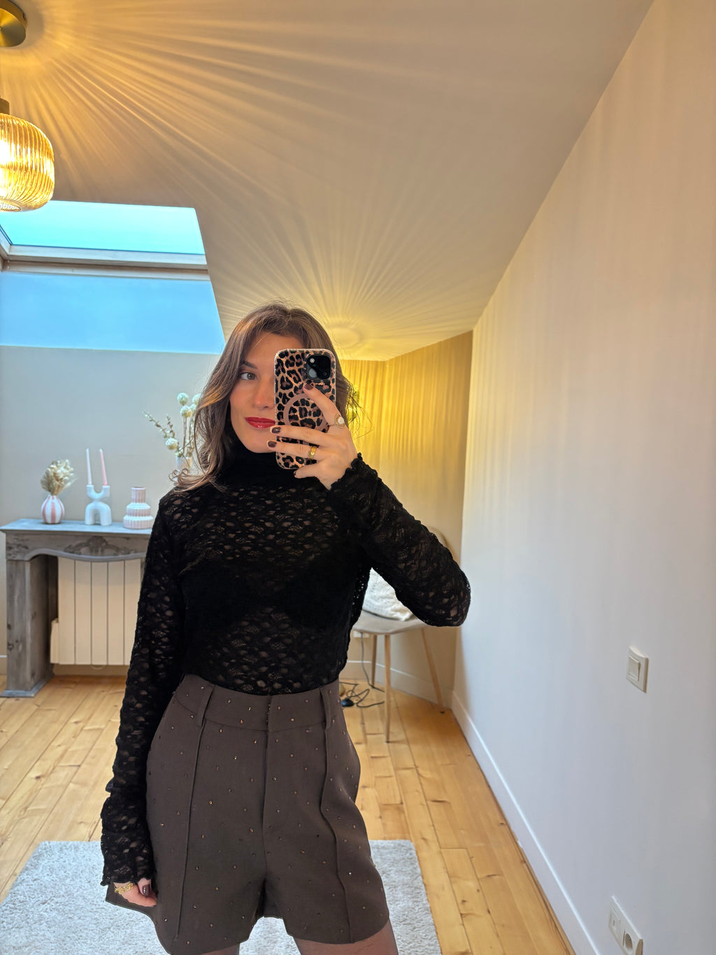 Top dentelle Constance