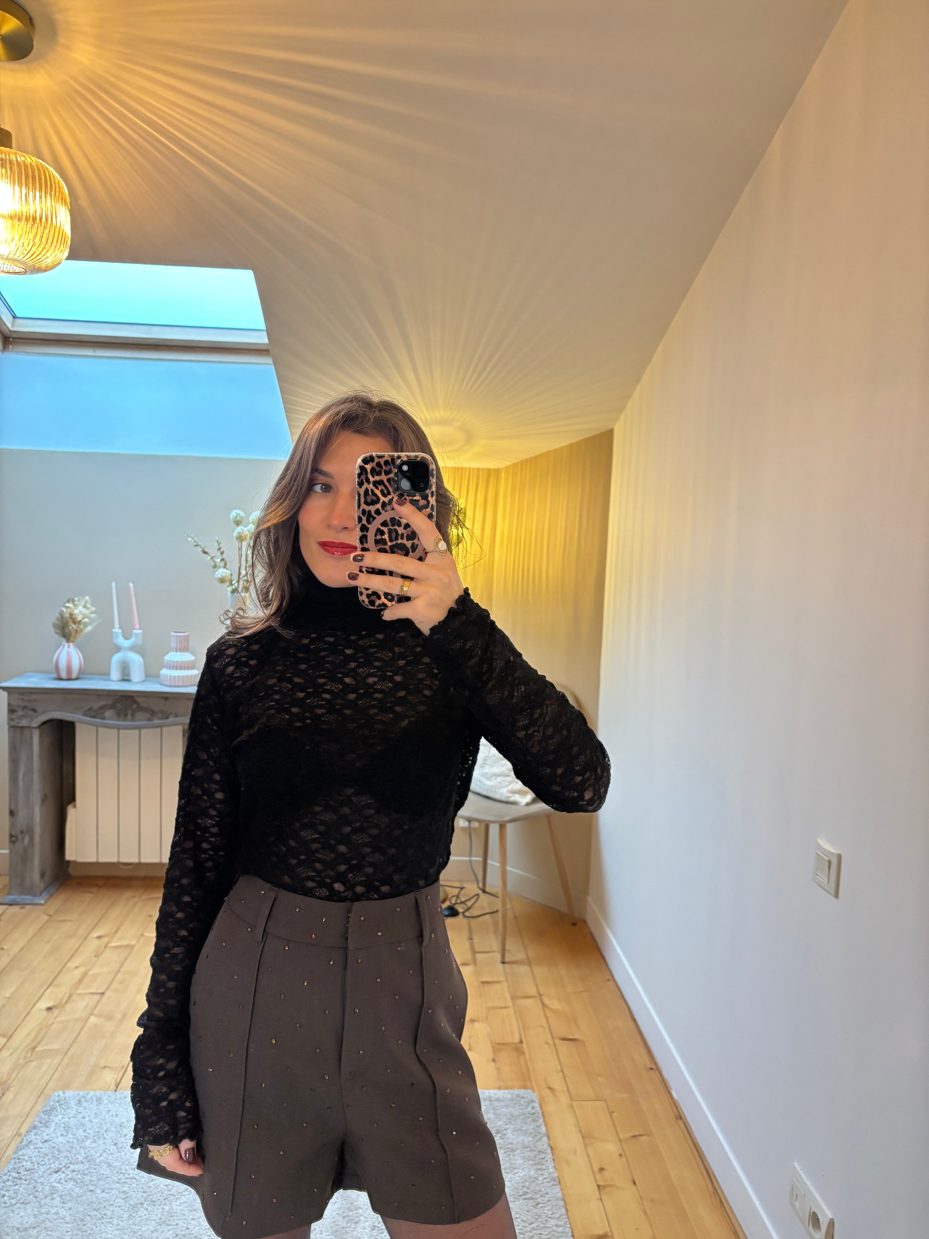 Top dentelle Constance