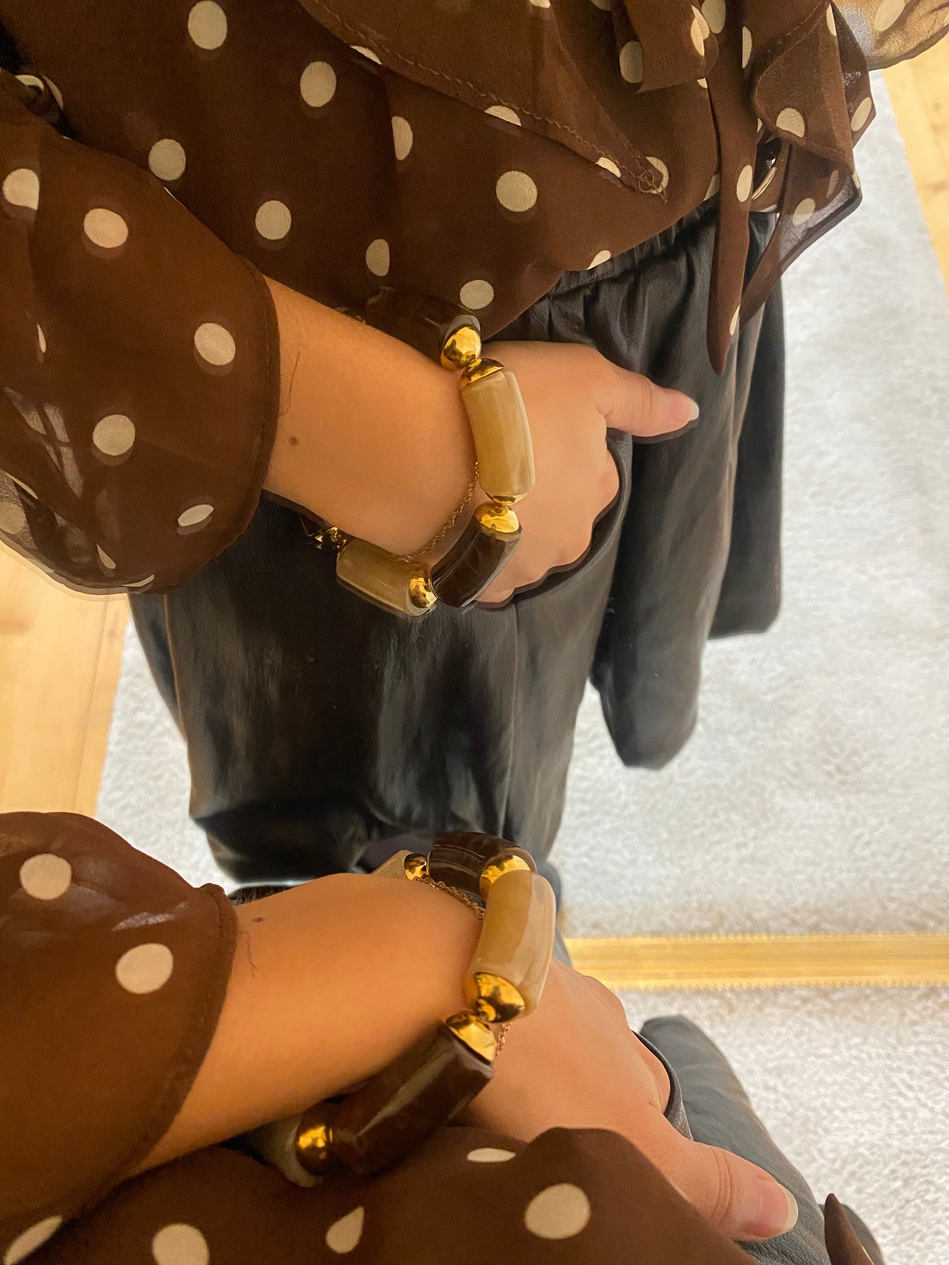 Bracelet Sophie - Taupe