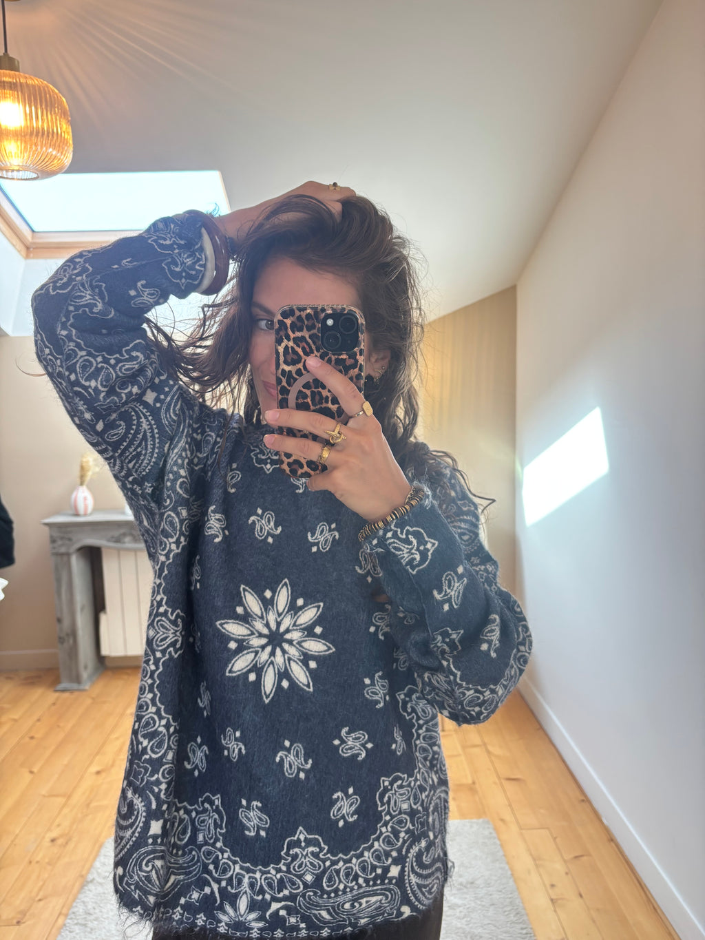 Pull Bandana - Bleu