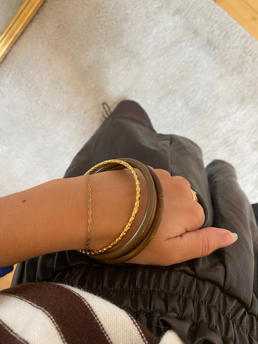 Bracelets Saphira - Chocolat