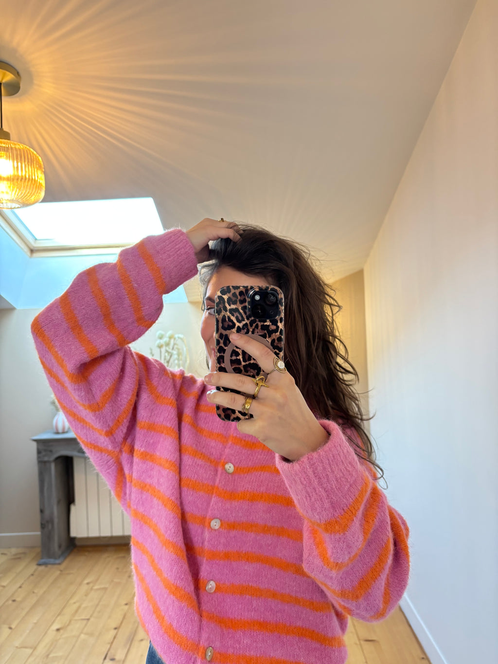 Cardigan Margaux - Fushia