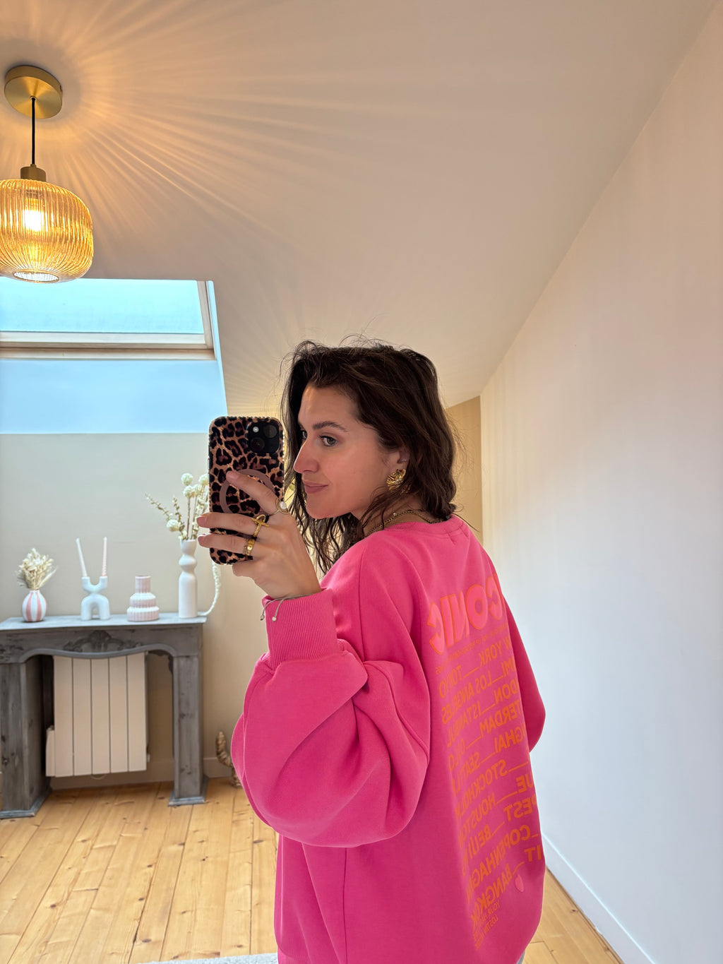 Sweat Iconic - Fushia