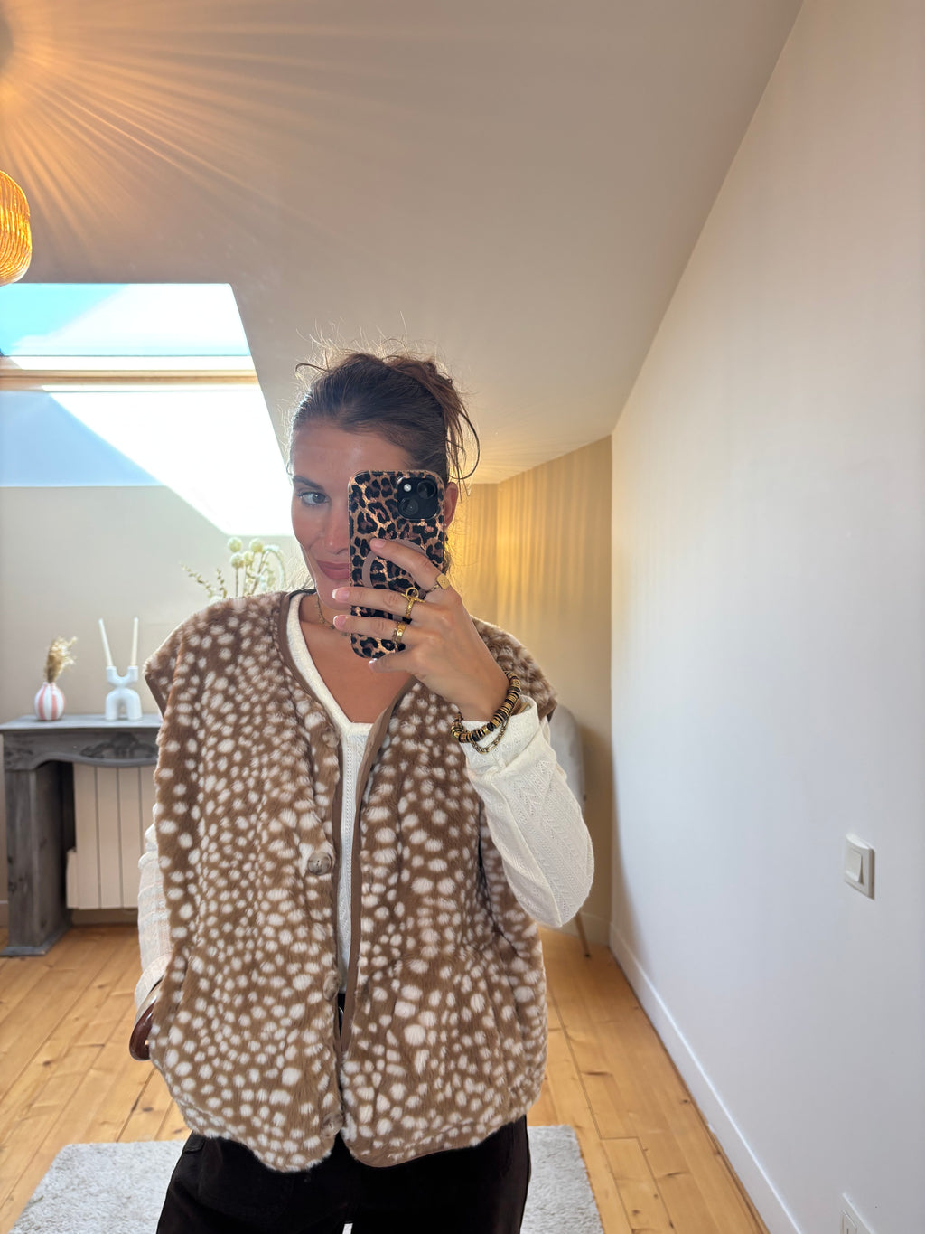 Gilet sans manches Bambi