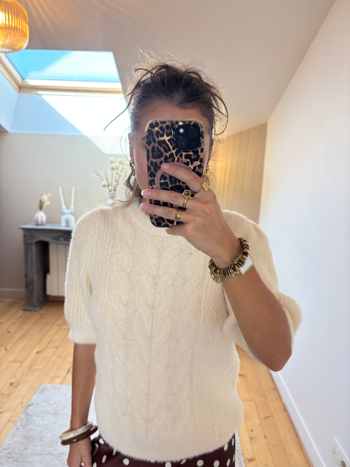 Pull manches courtes Cosy