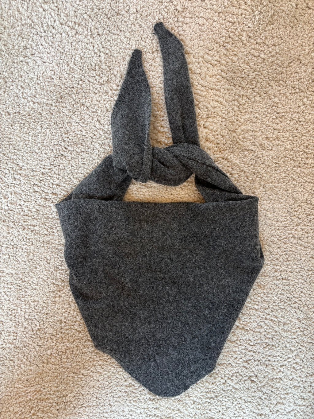 Foulard triangle Simon - Gris