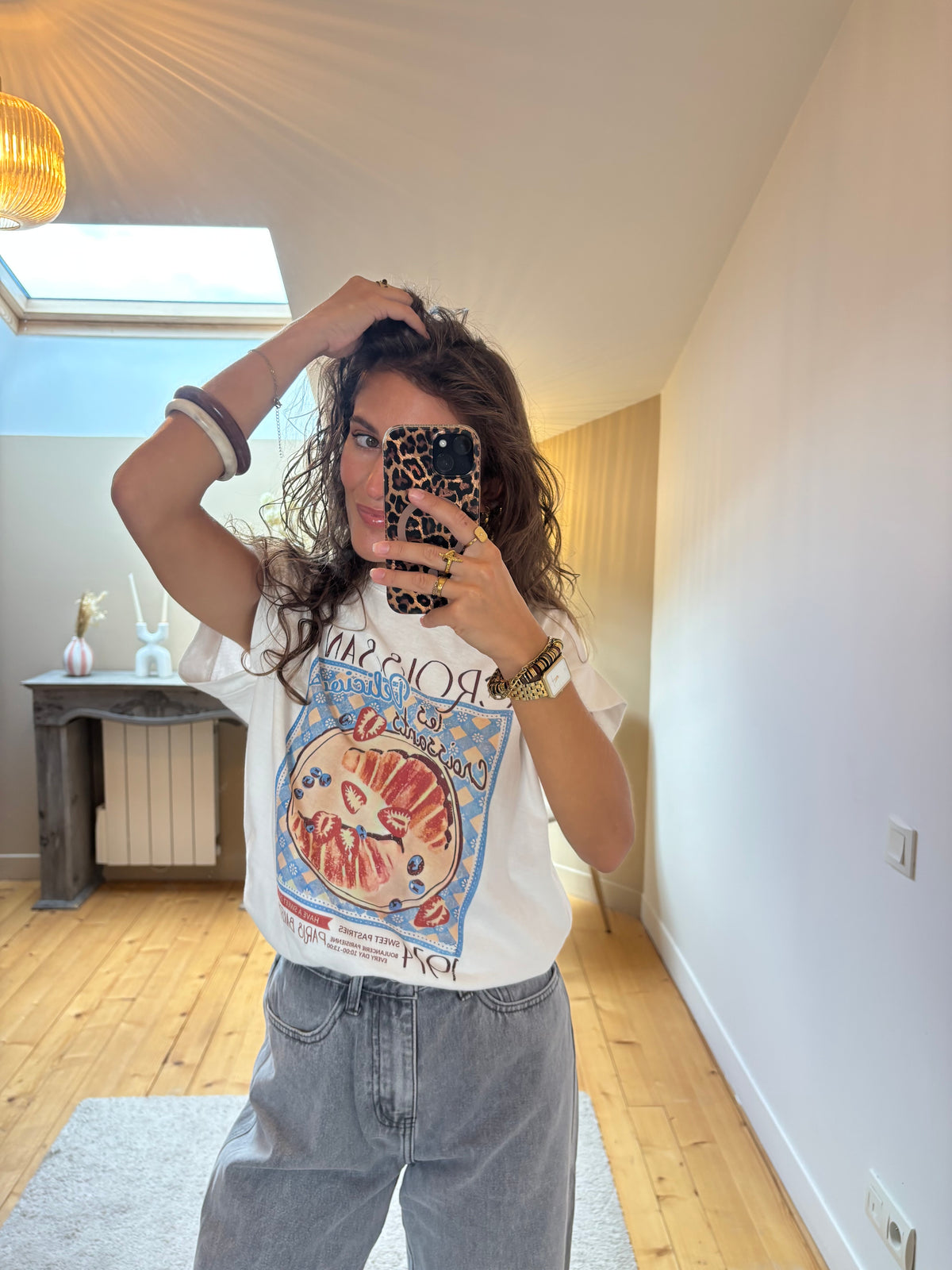 T-shirt Croissant