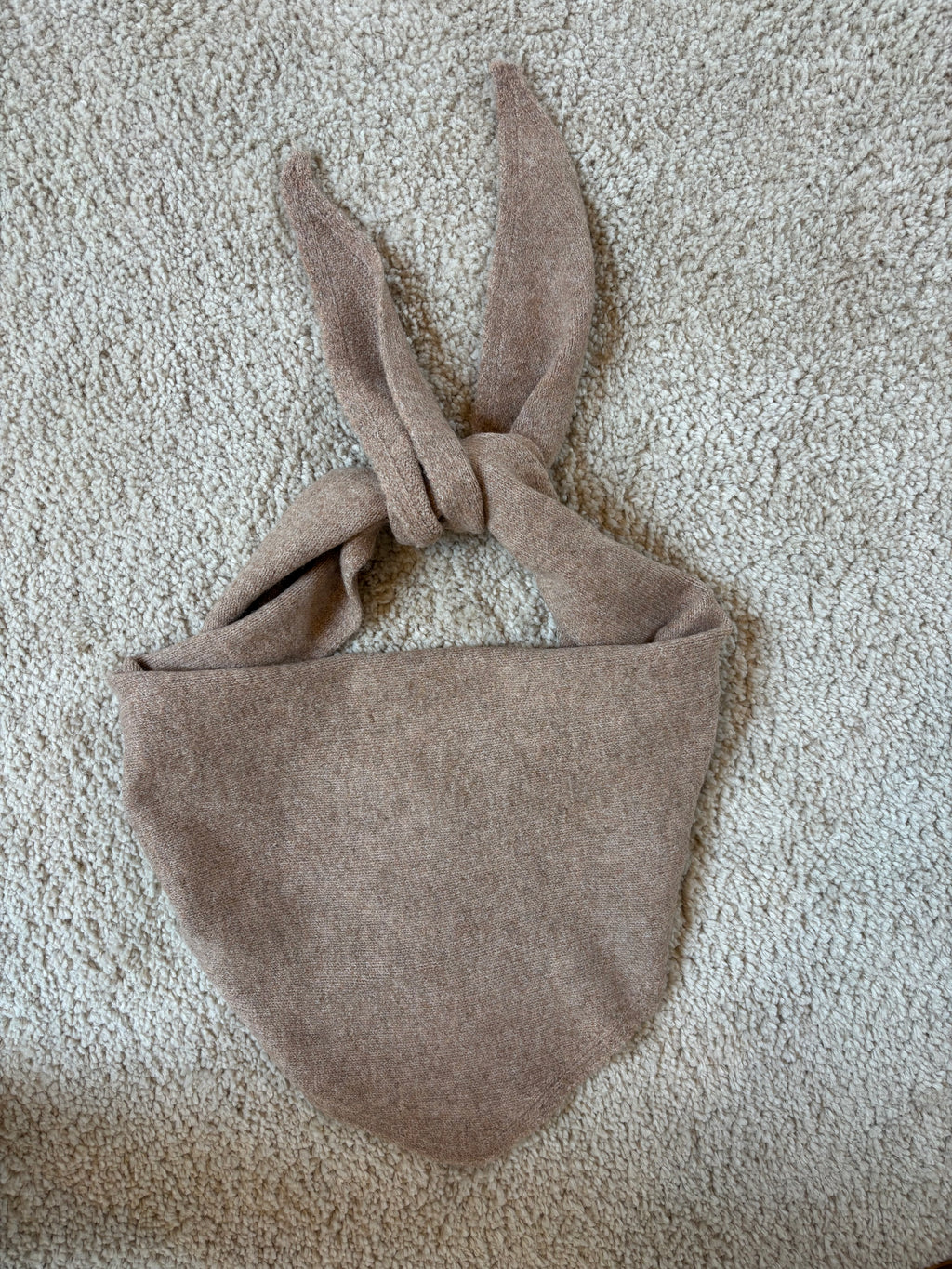 Foulard triangle Simon - Taupe