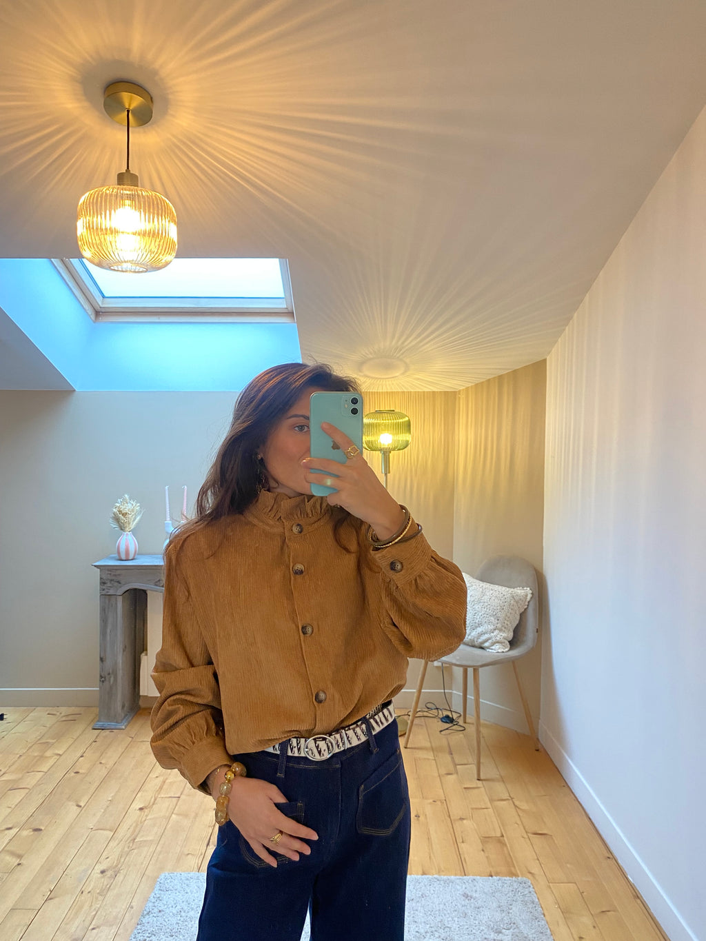 Chemise Suzanne - Camel