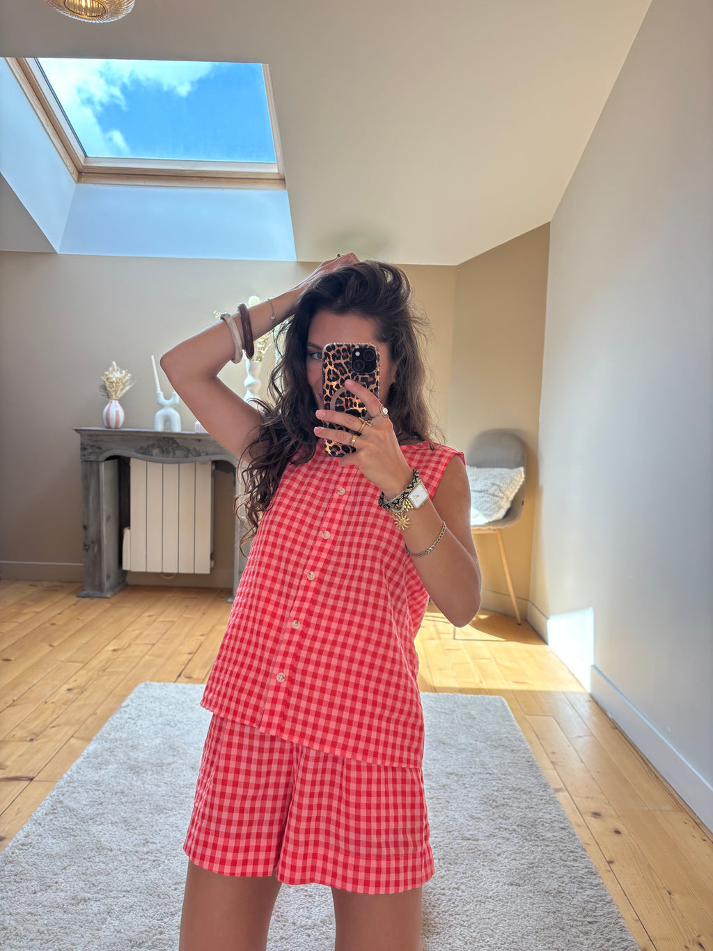 Short Joséphine - Corail
