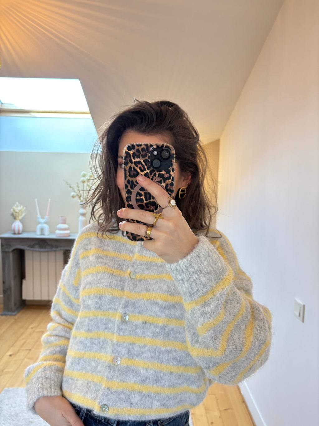 Cardigan Margaux - Gris