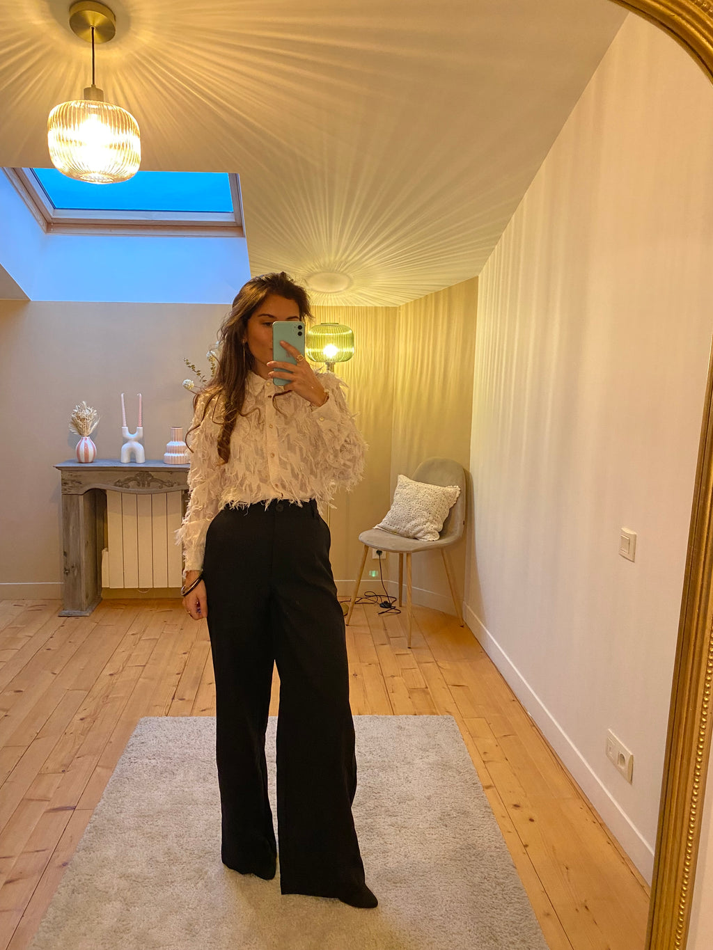 Chemisier Carmen - Blanc