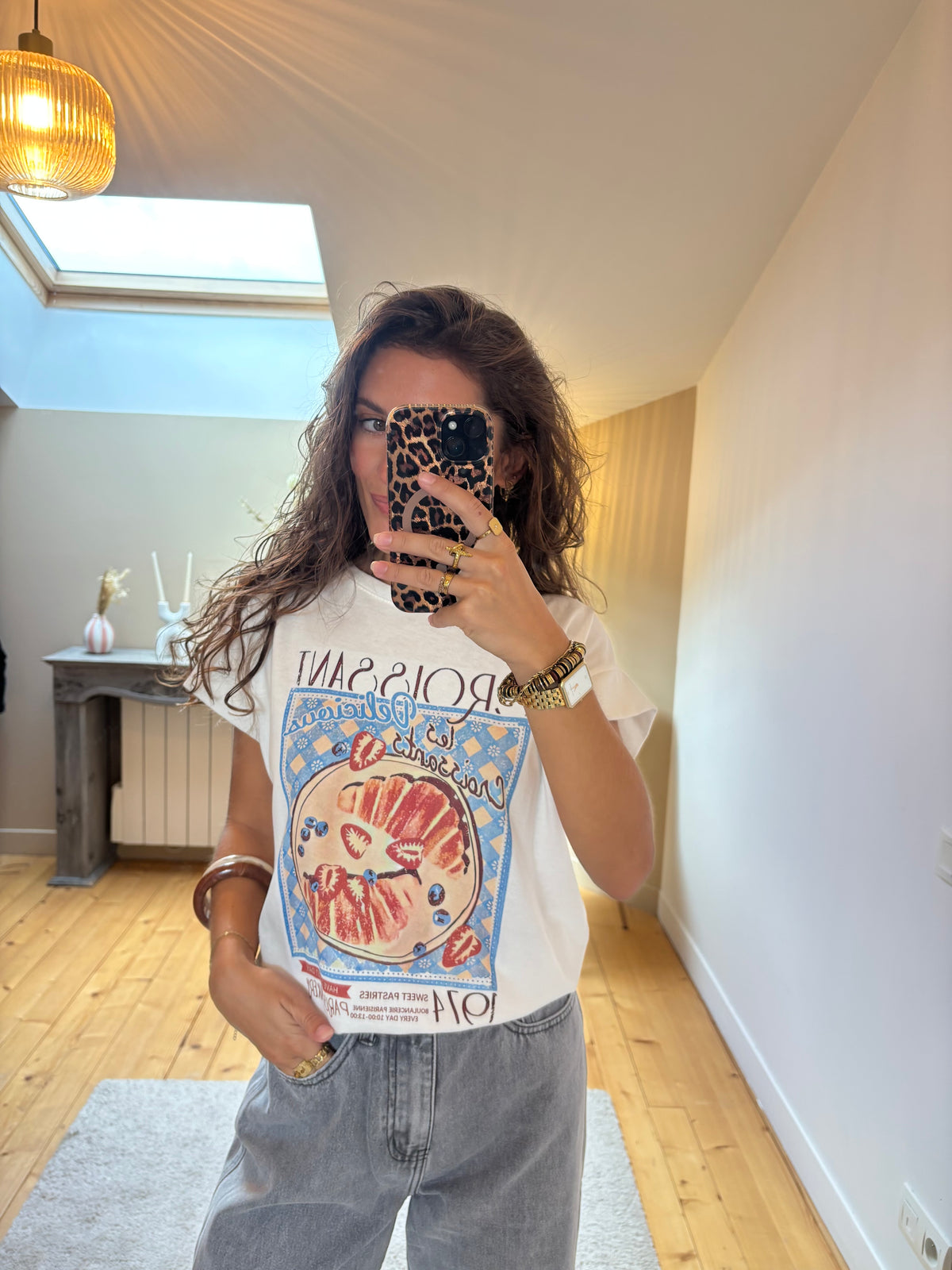 T-shirt Croissant
