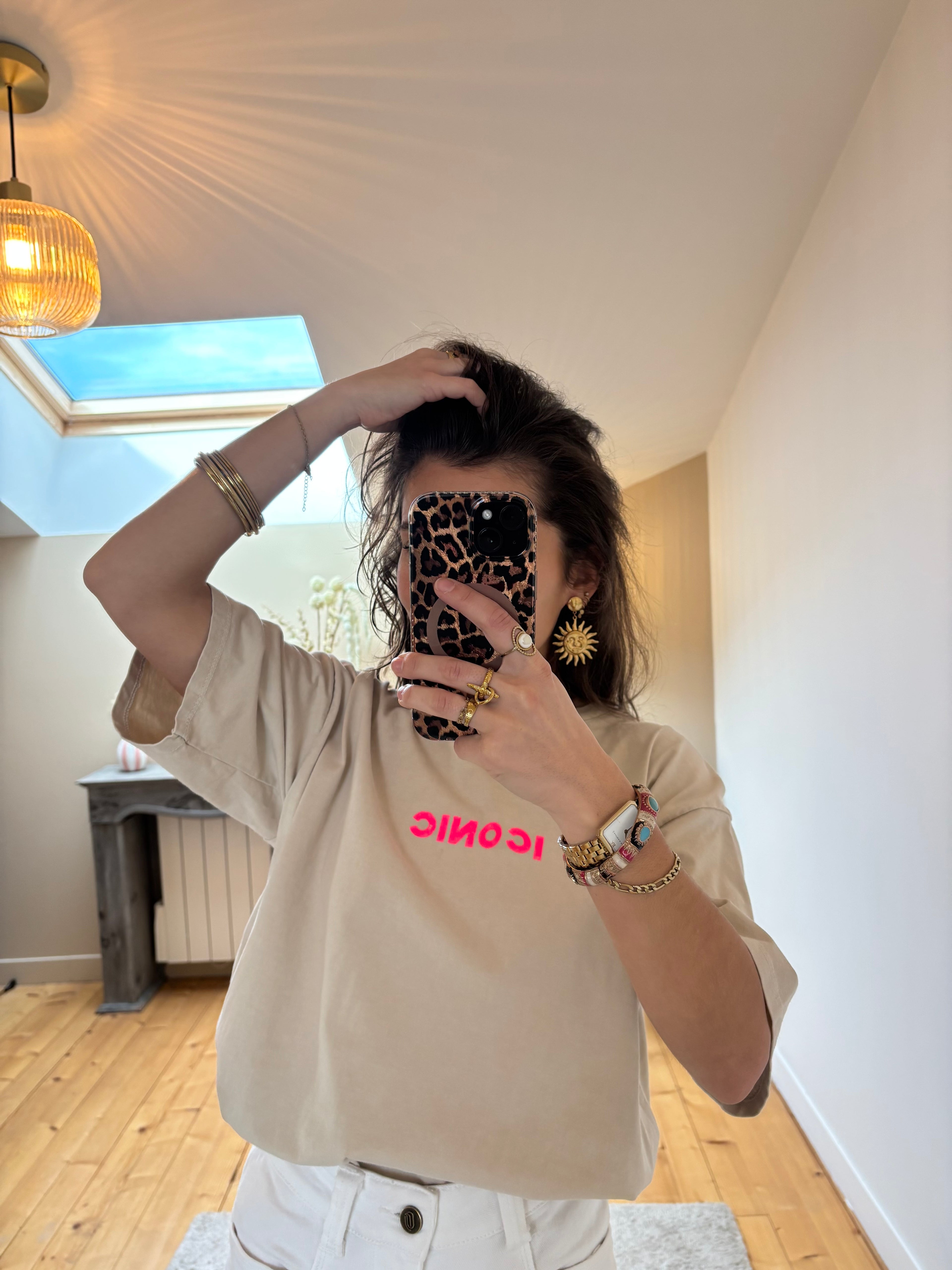 T-shirt Iconic - Beige
