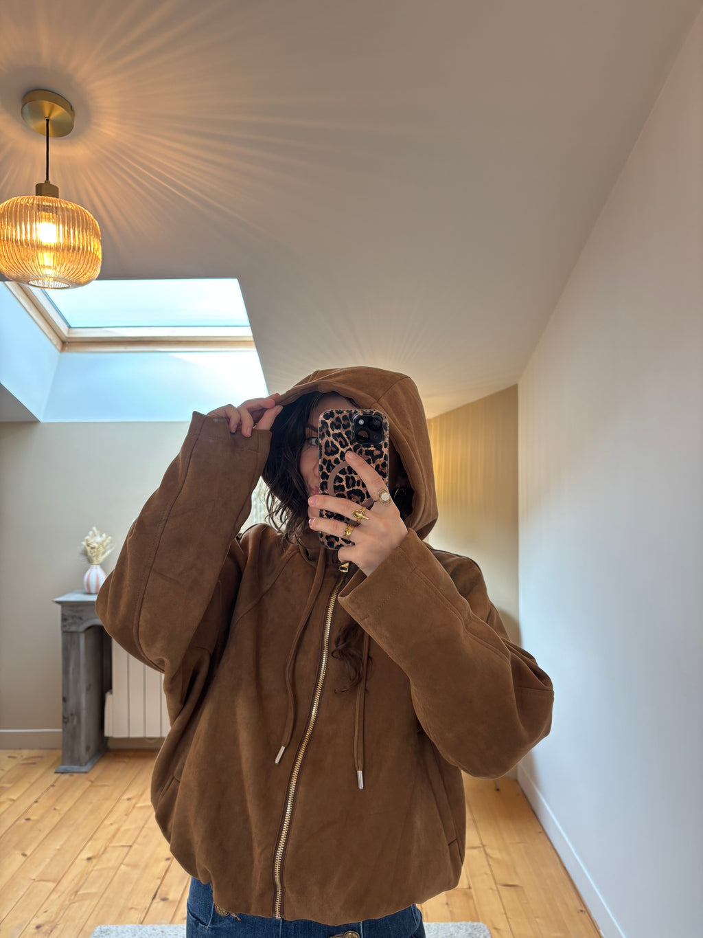 Veste César - Taupe