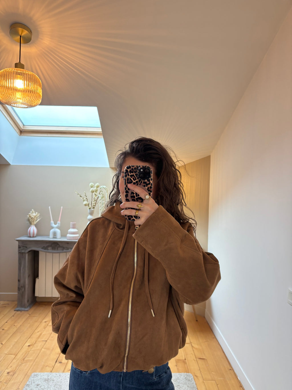 Veste César - Taupe