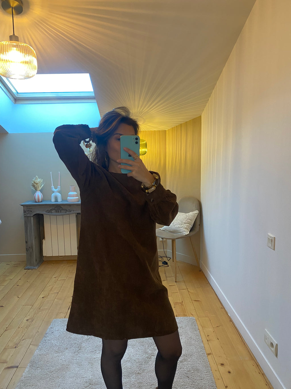 Robe Paloma - Chocolat