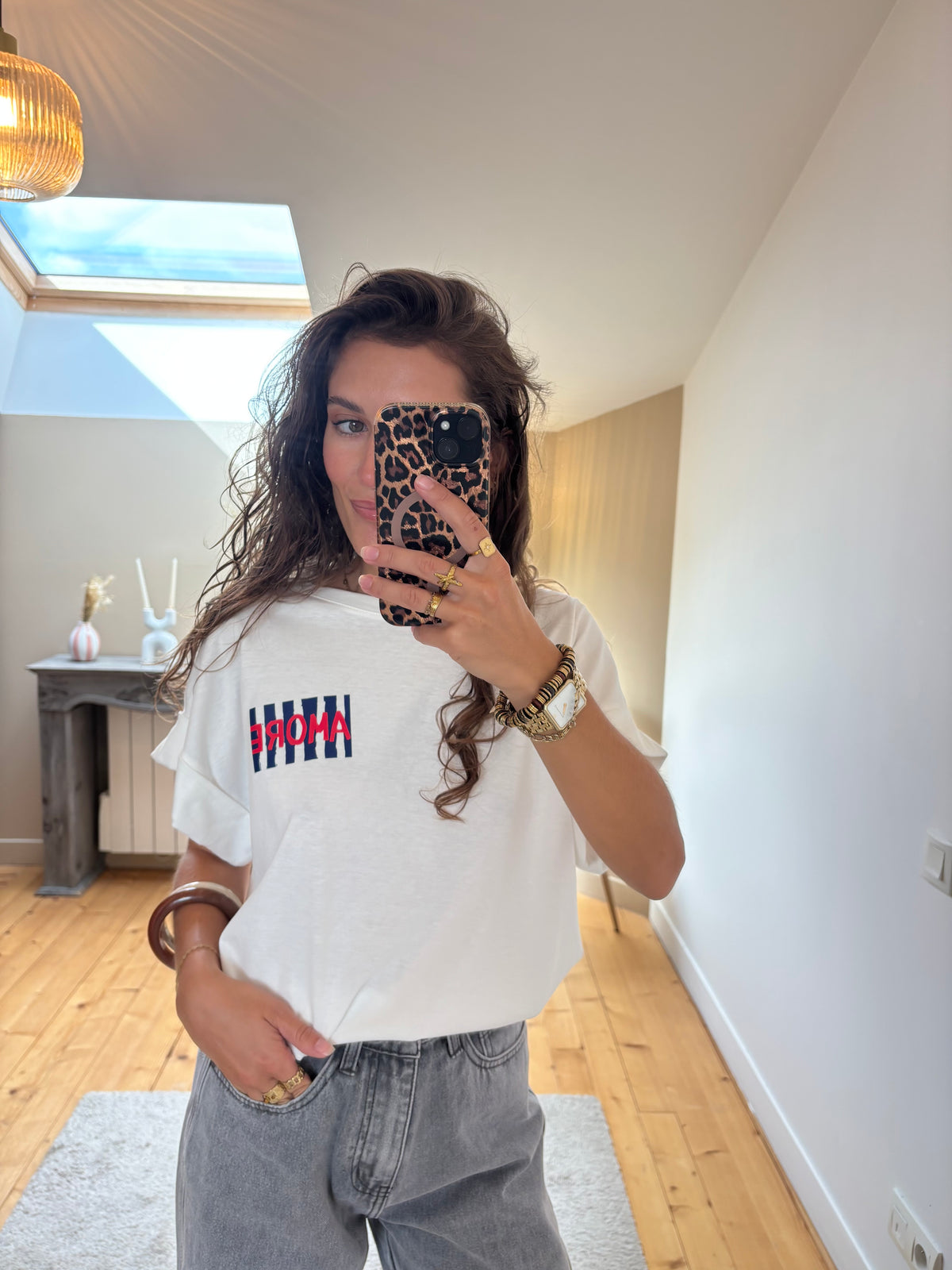 T-shirt Amore - Marine