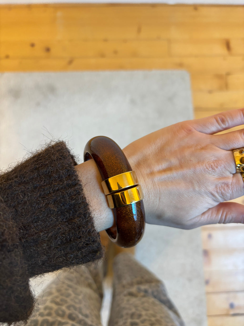 Bracelet Nana - Chocolat