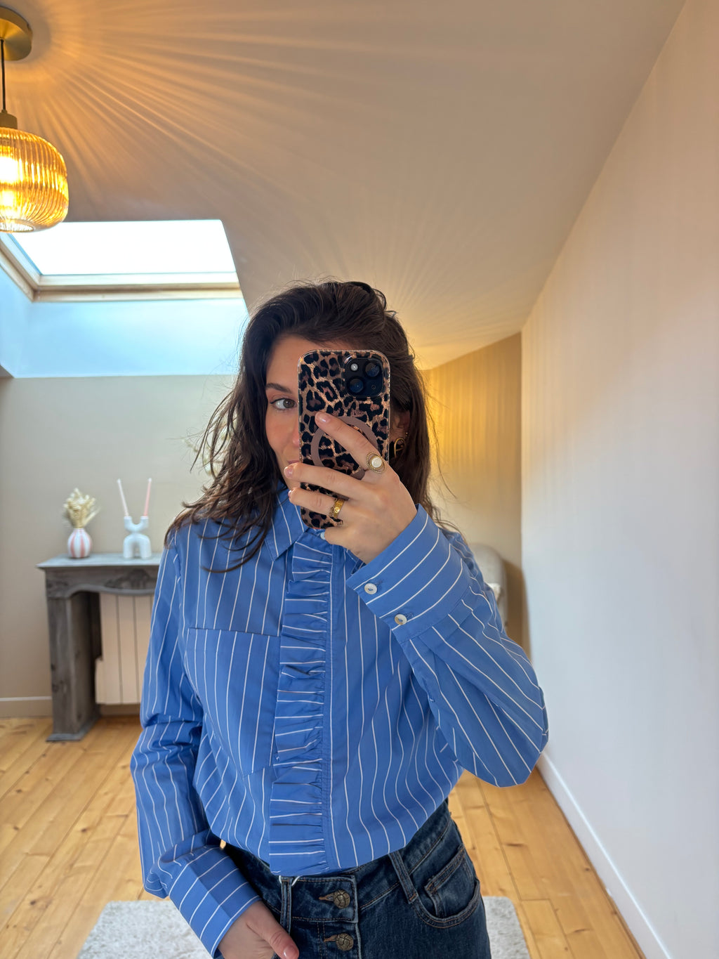 Chemise Louison - Bleue