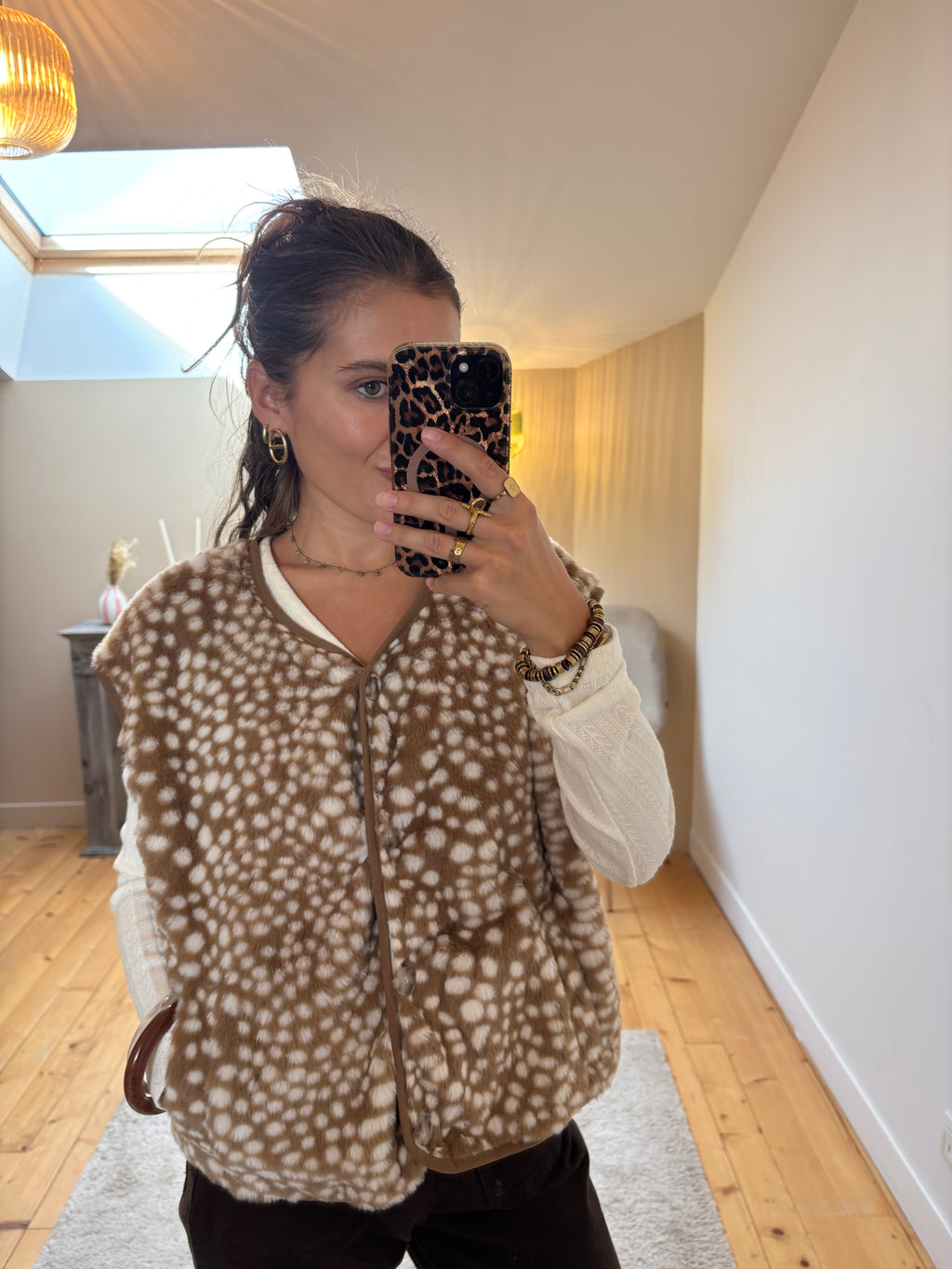 Gilet sans manches Bambi