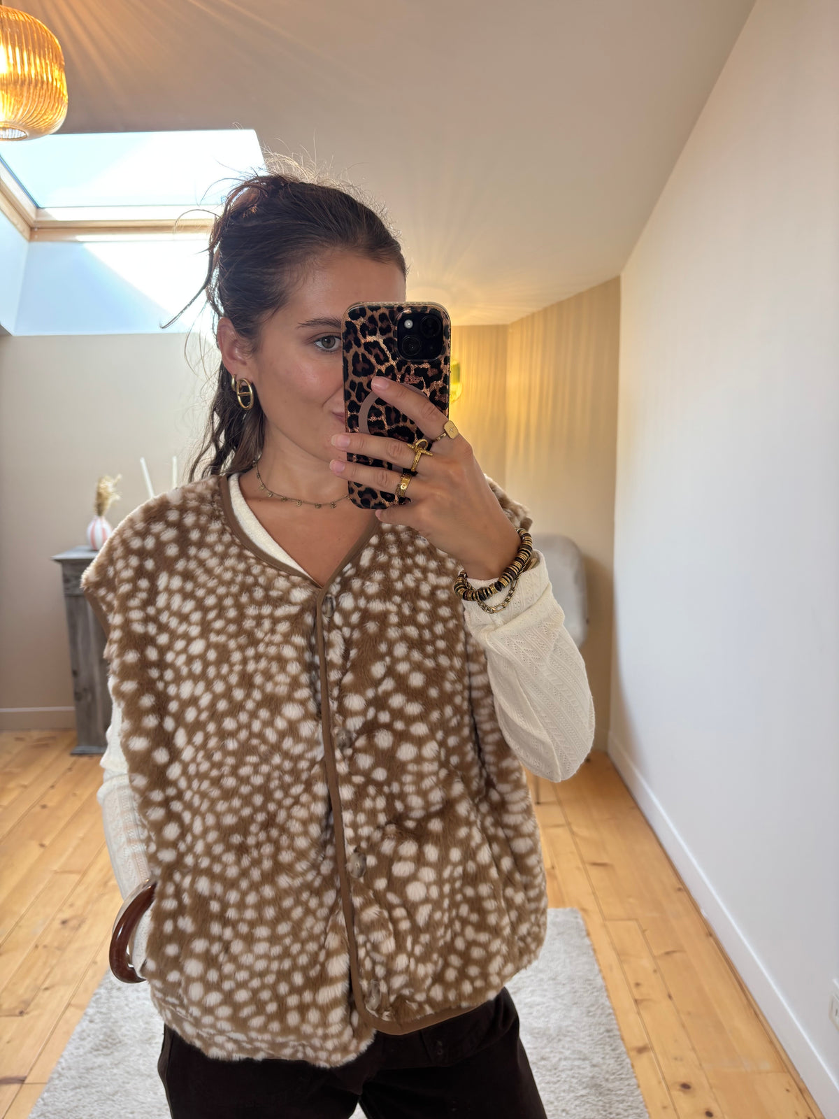 Gilet sans manches Bambi