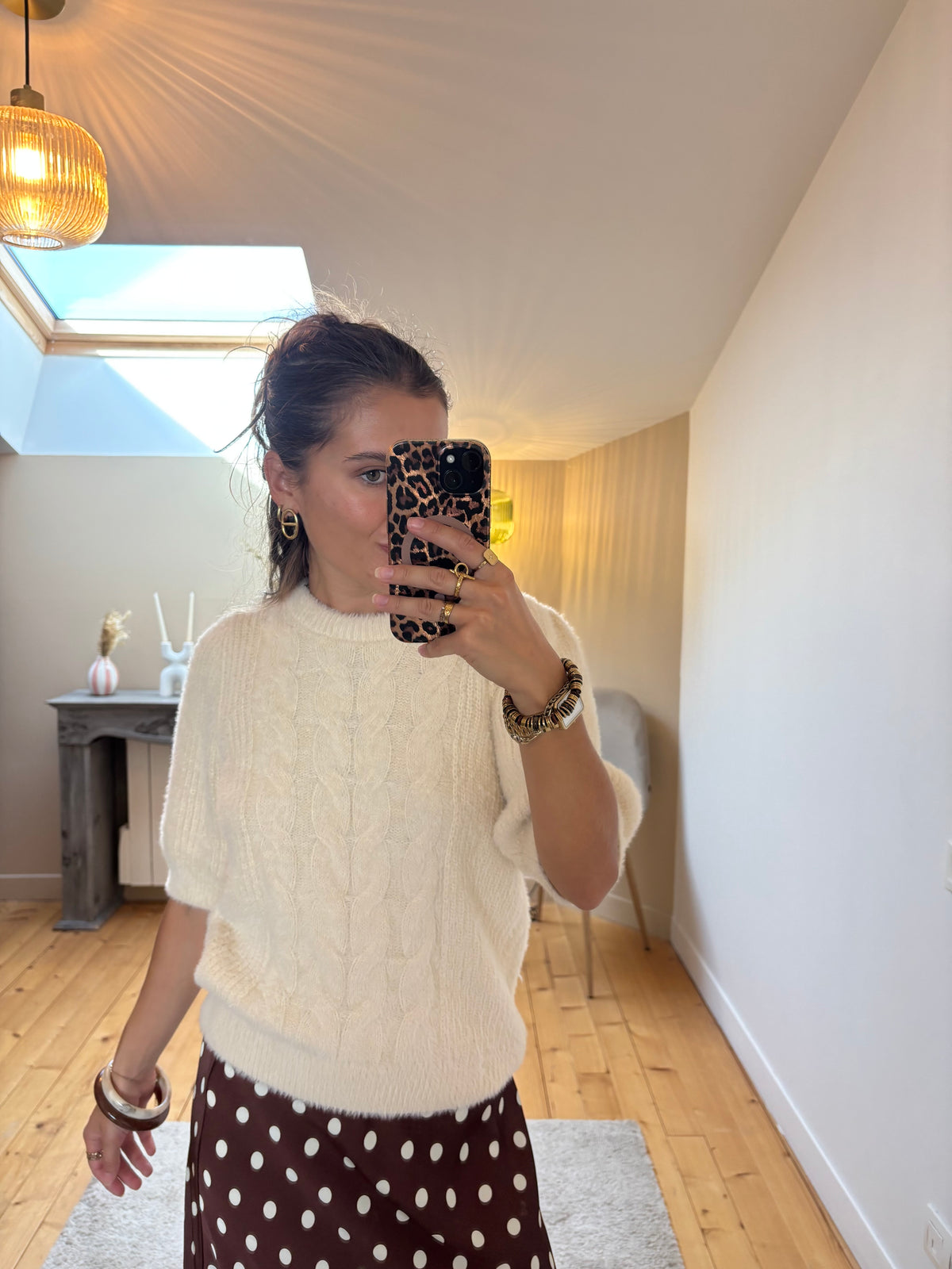 Pull manches courtes Cosy
