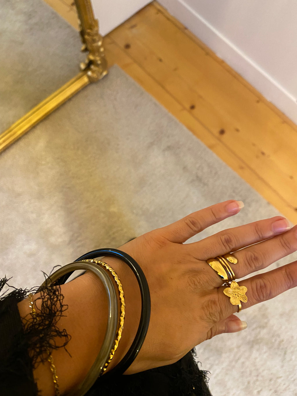 Bracelets Saphira - Noir