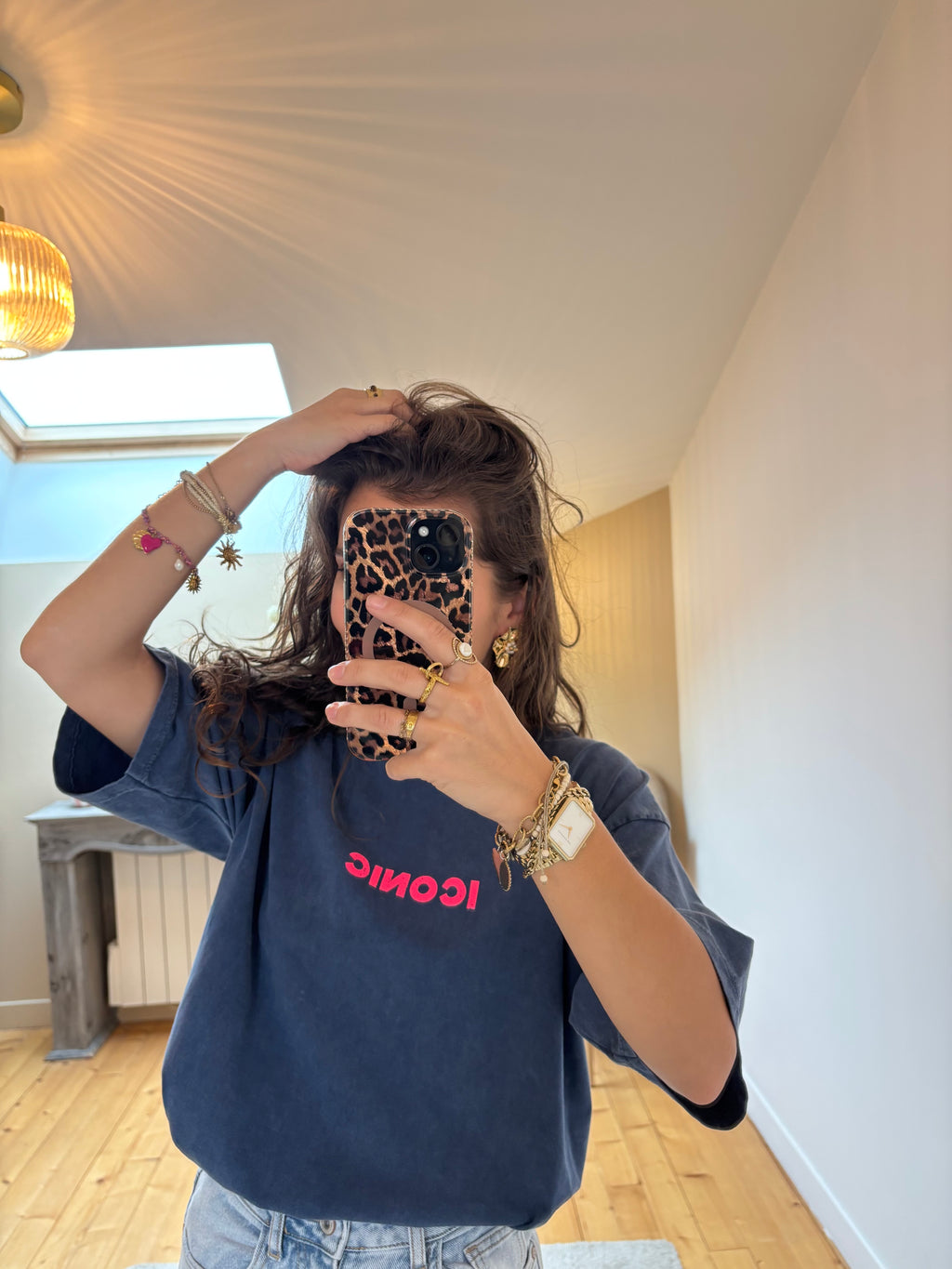 T-shirt Iconic - Marine