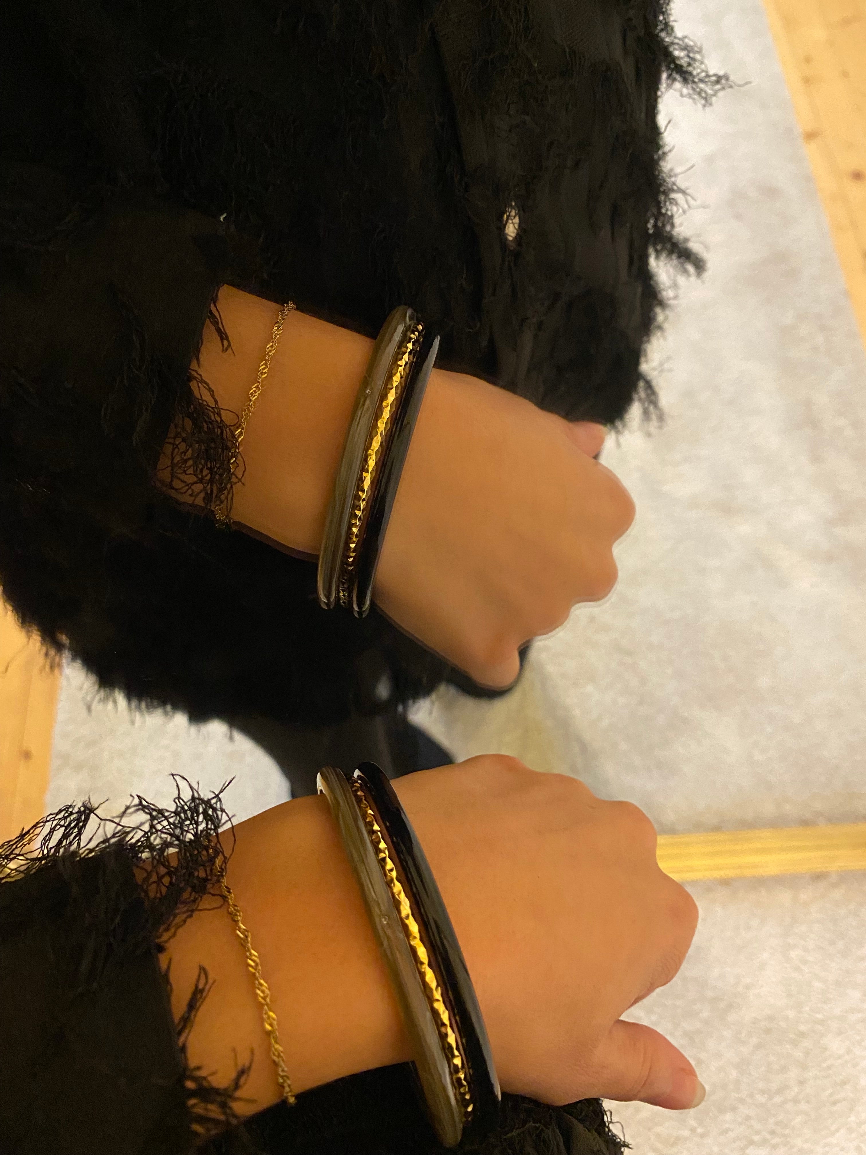 Bracelets Saphira - Noir