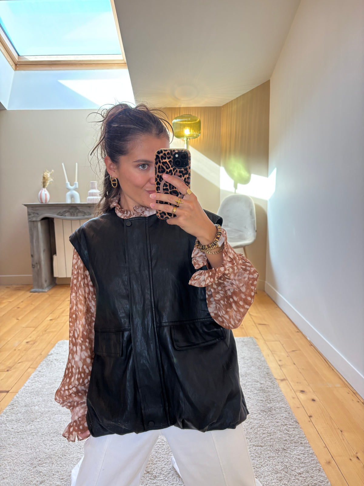 Gilet sans manches Milo - Noir