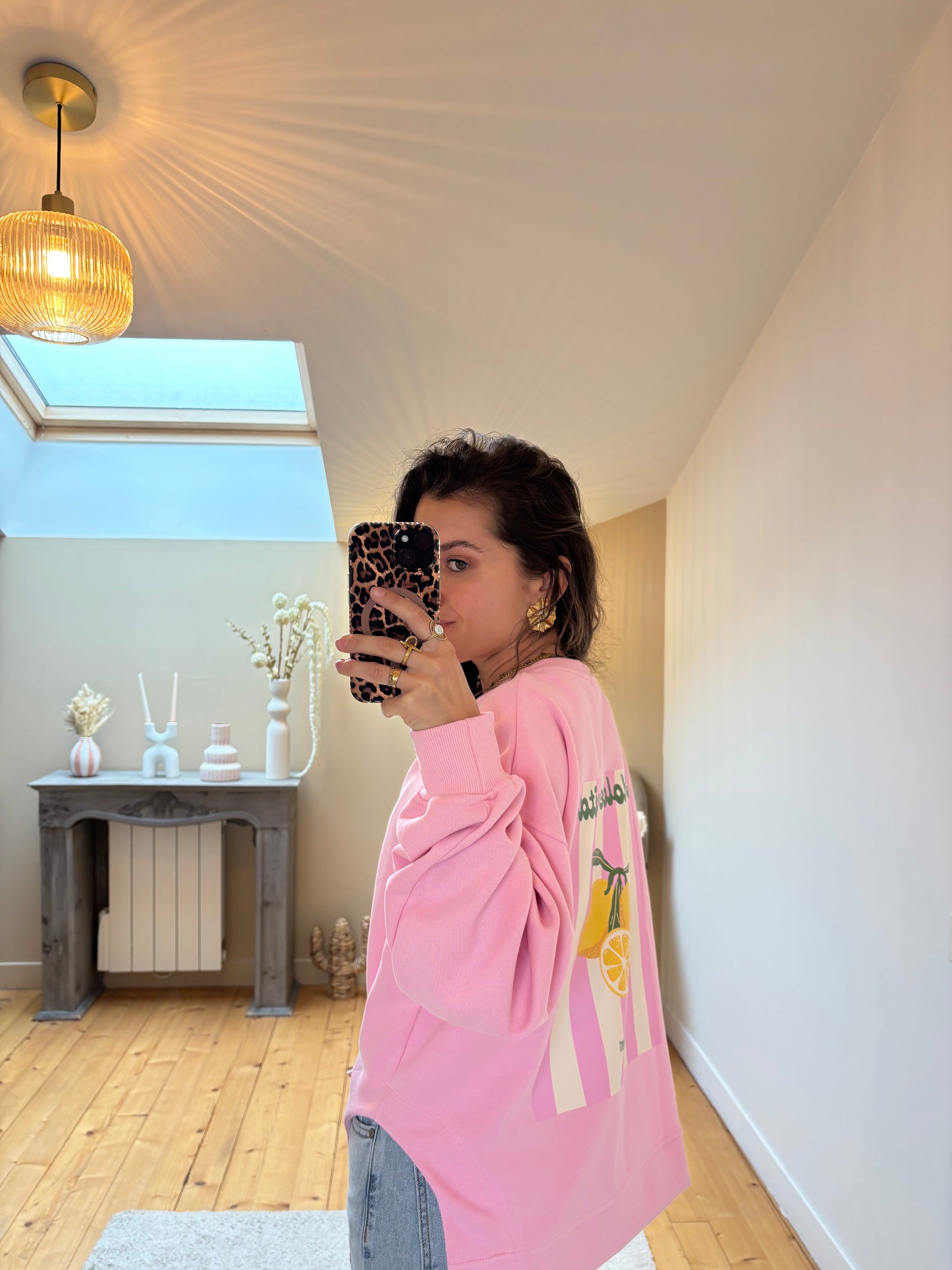 Sweat Dolce Vita - Rose