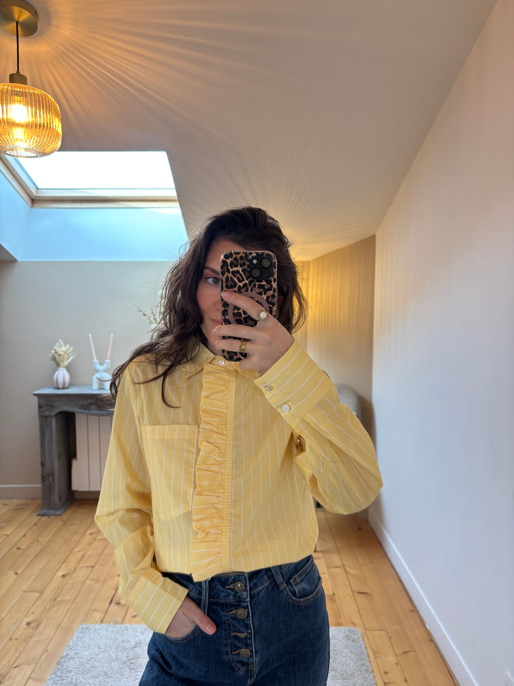 Chemise Louison - Jaune