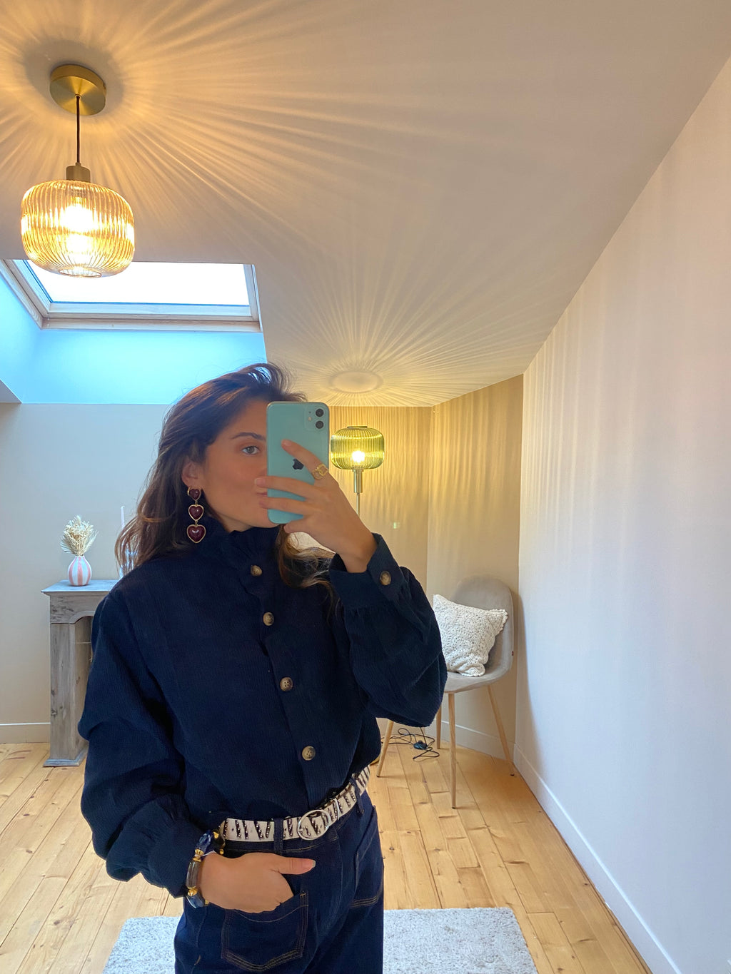 Chemise Suzanne - Marine