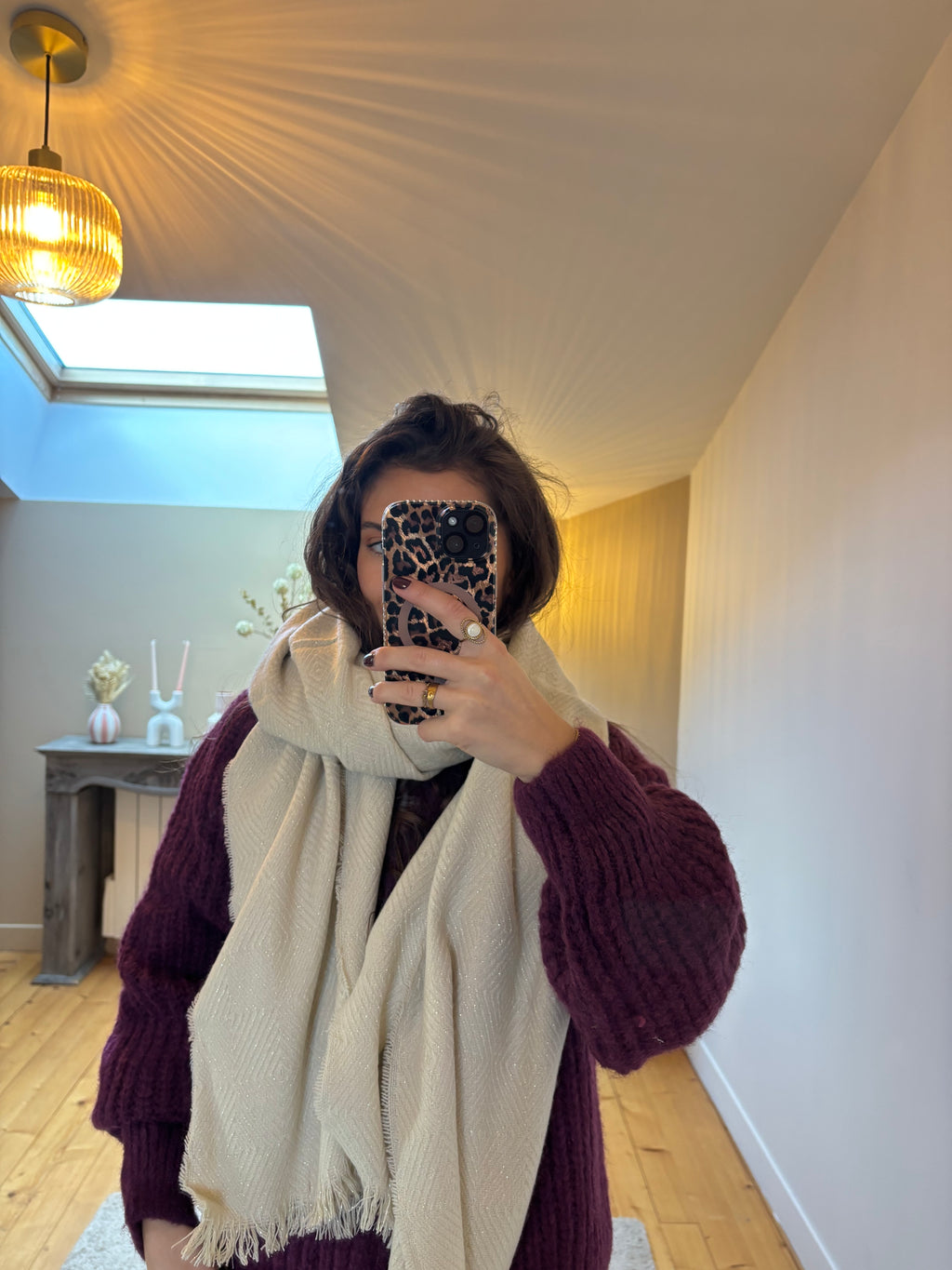 Écharpe Morgane - Écru