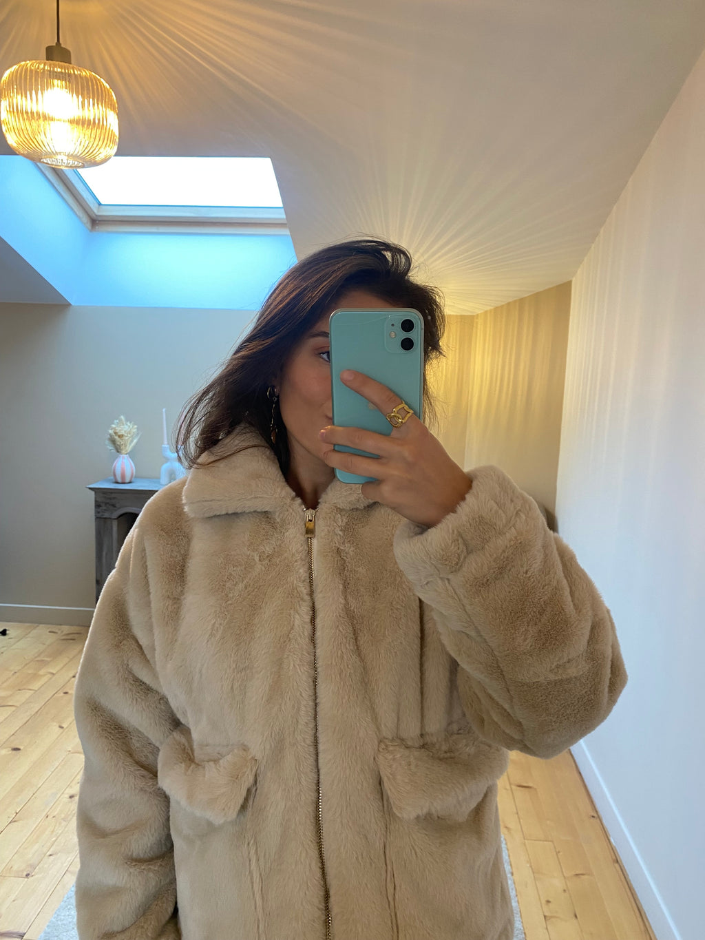 Fourrure Angèle - Beige