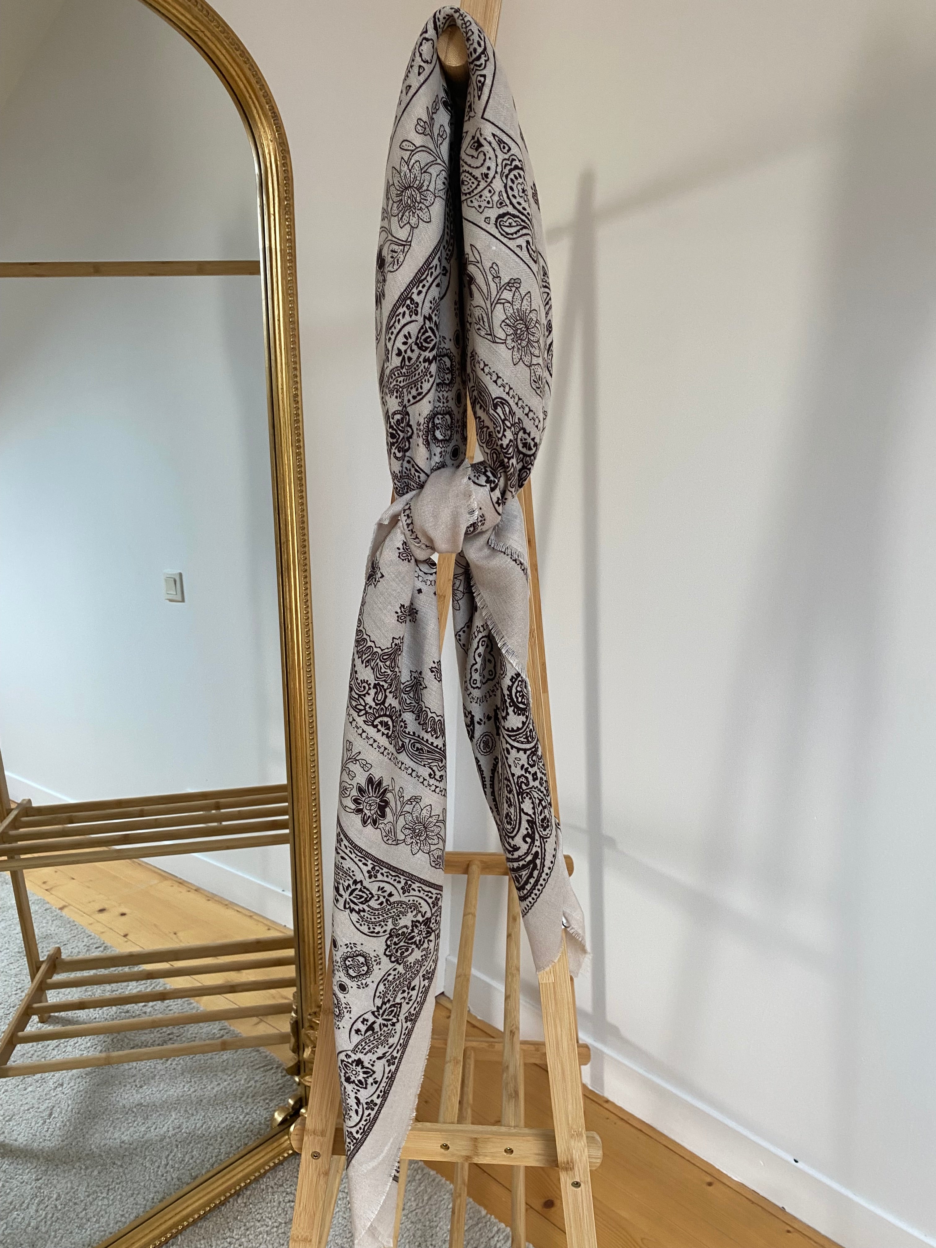 Foulard John - Écru