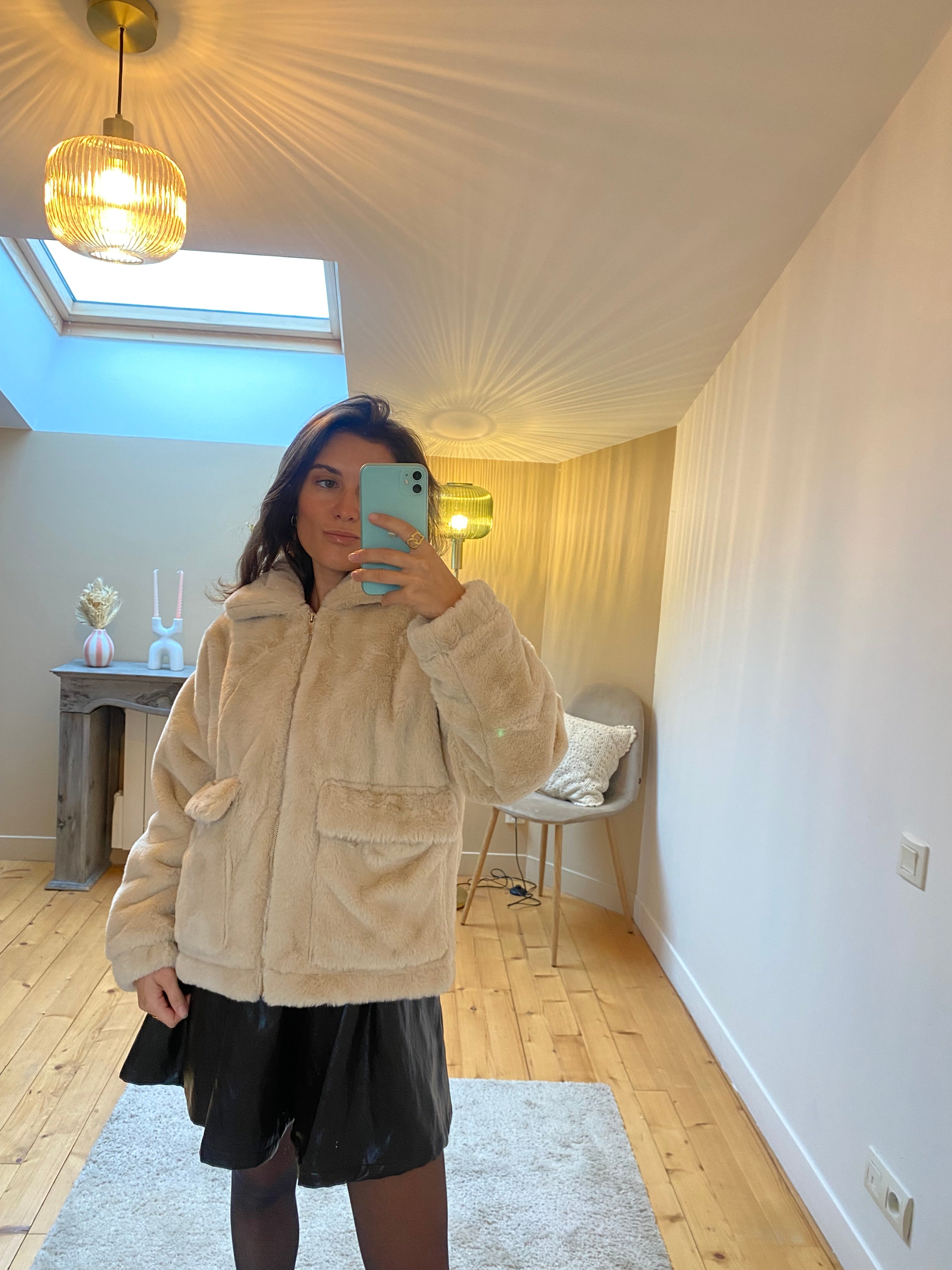 Fourrure Angèle - Beige