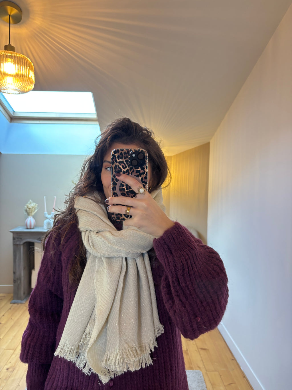 Écharpe Morgane - Écru