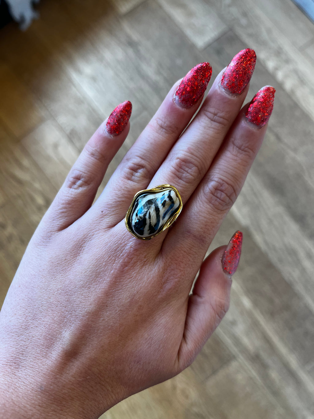 Bague Louisa - Léopard