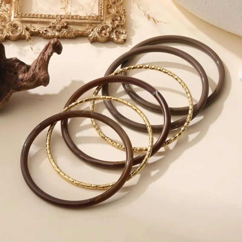 Bracelets Saphira - Chocolat