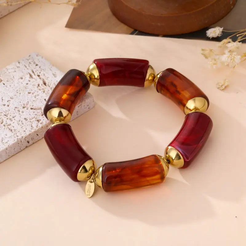 Bracelet Sophie - Rouge