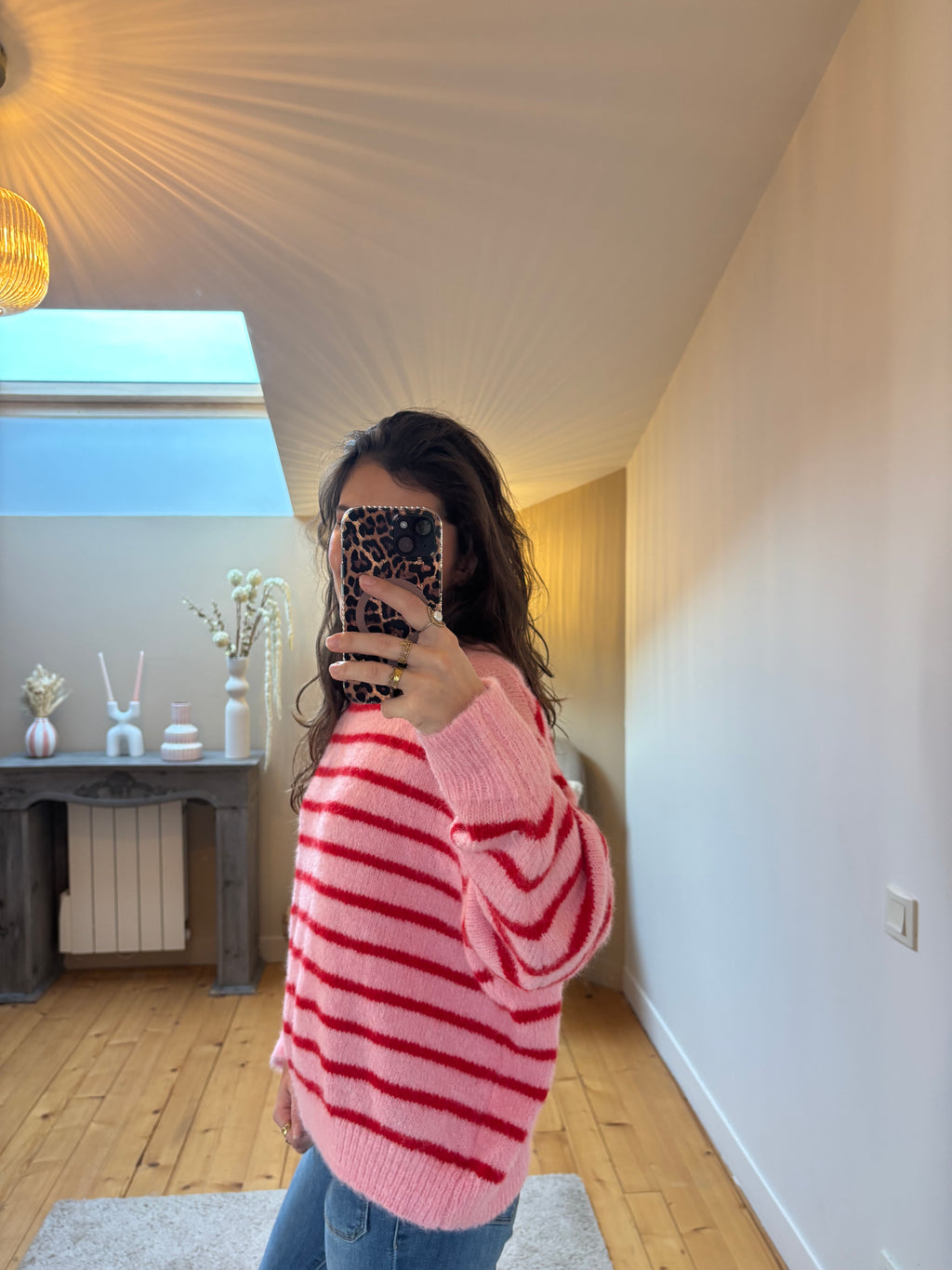 Pull Marine - Rouge