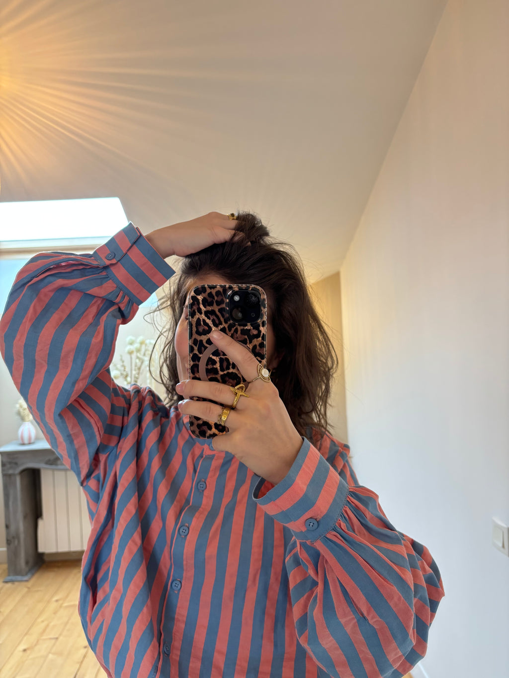 Chemise Rio - Saumon