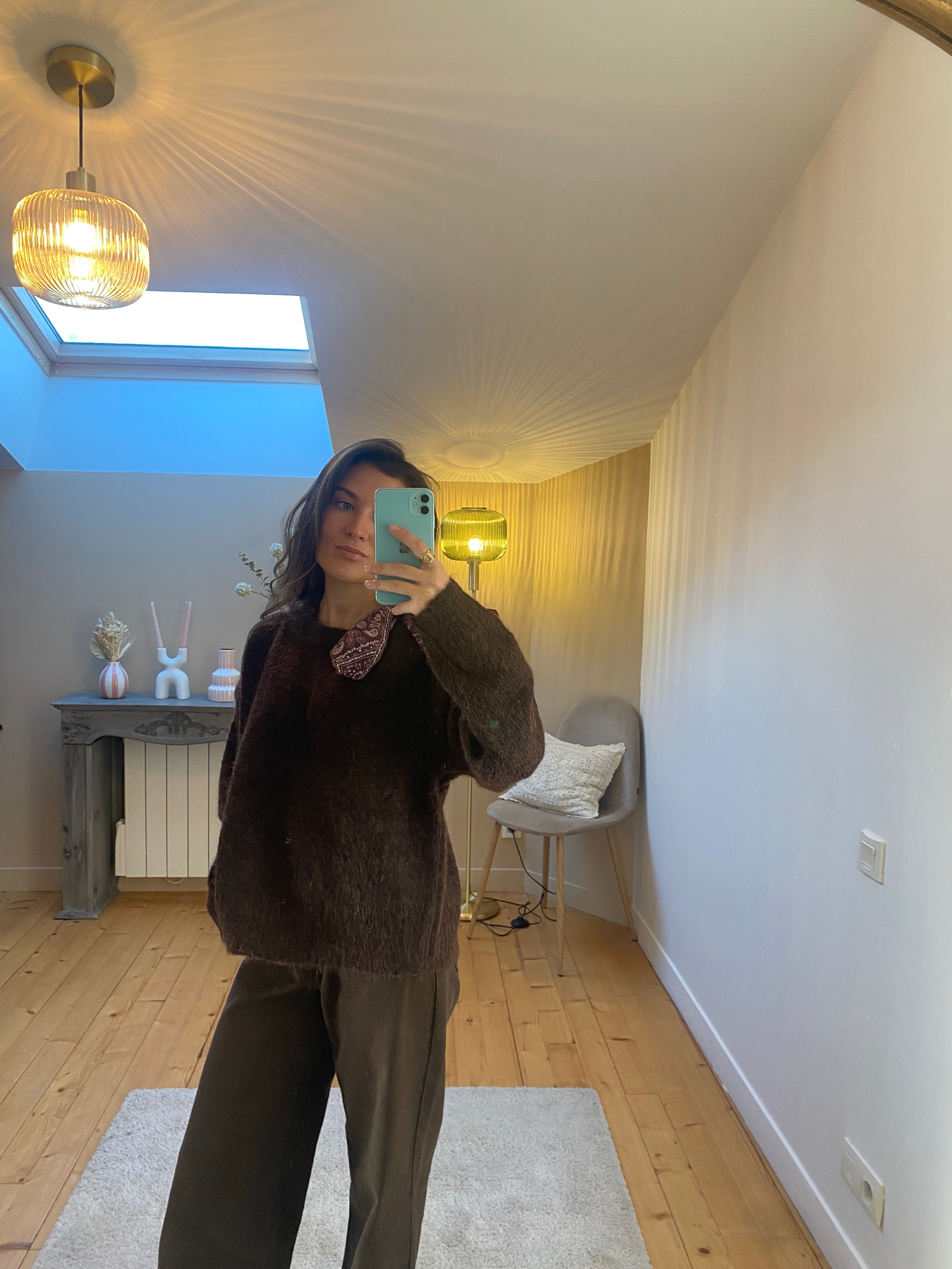 Pull Ninon - Chocolat