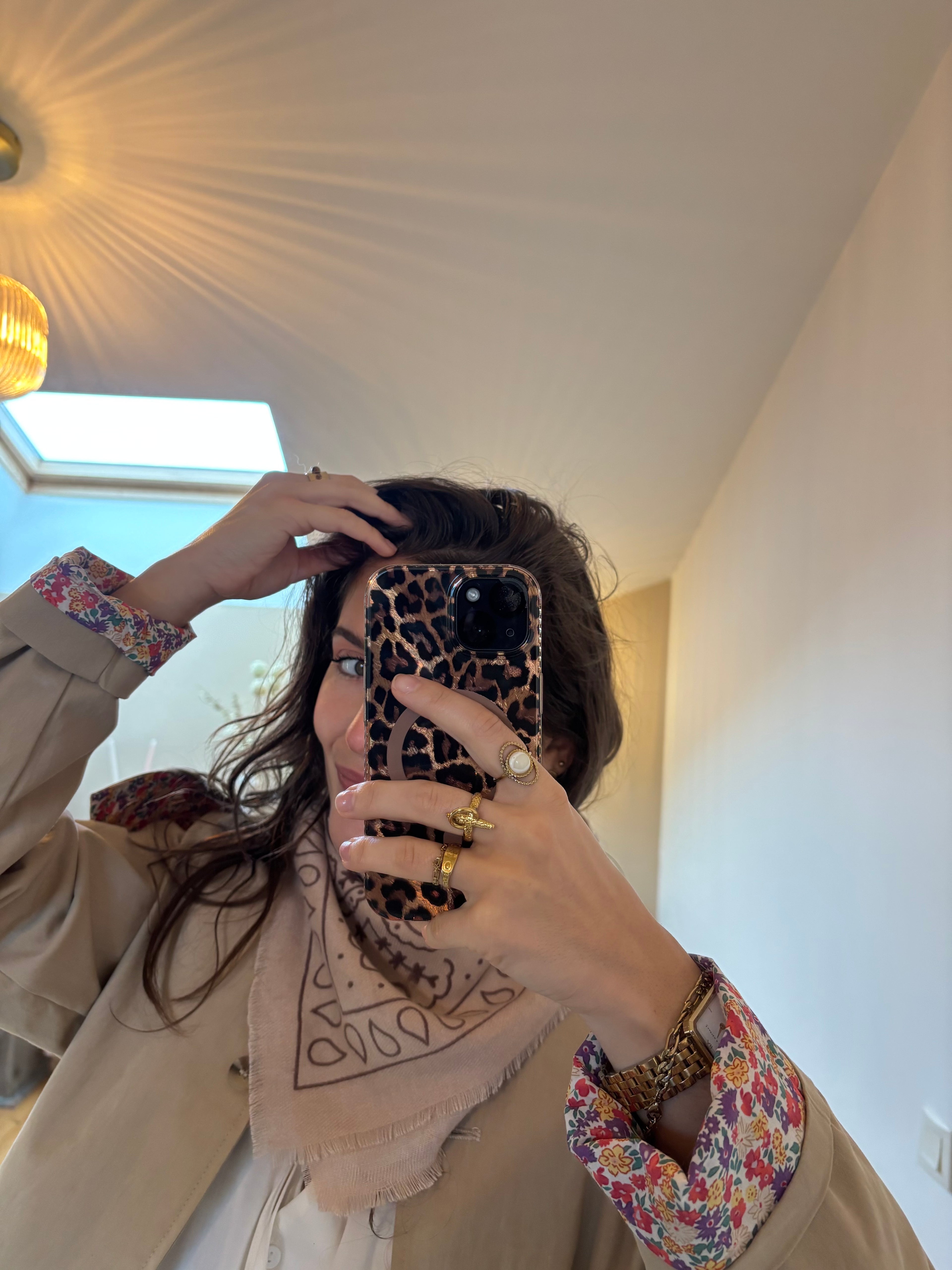 Foulard Jojo - Taupe