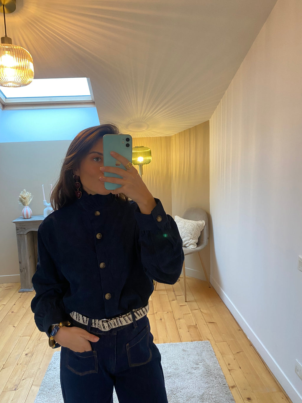 Chemise Suzanne - Marine